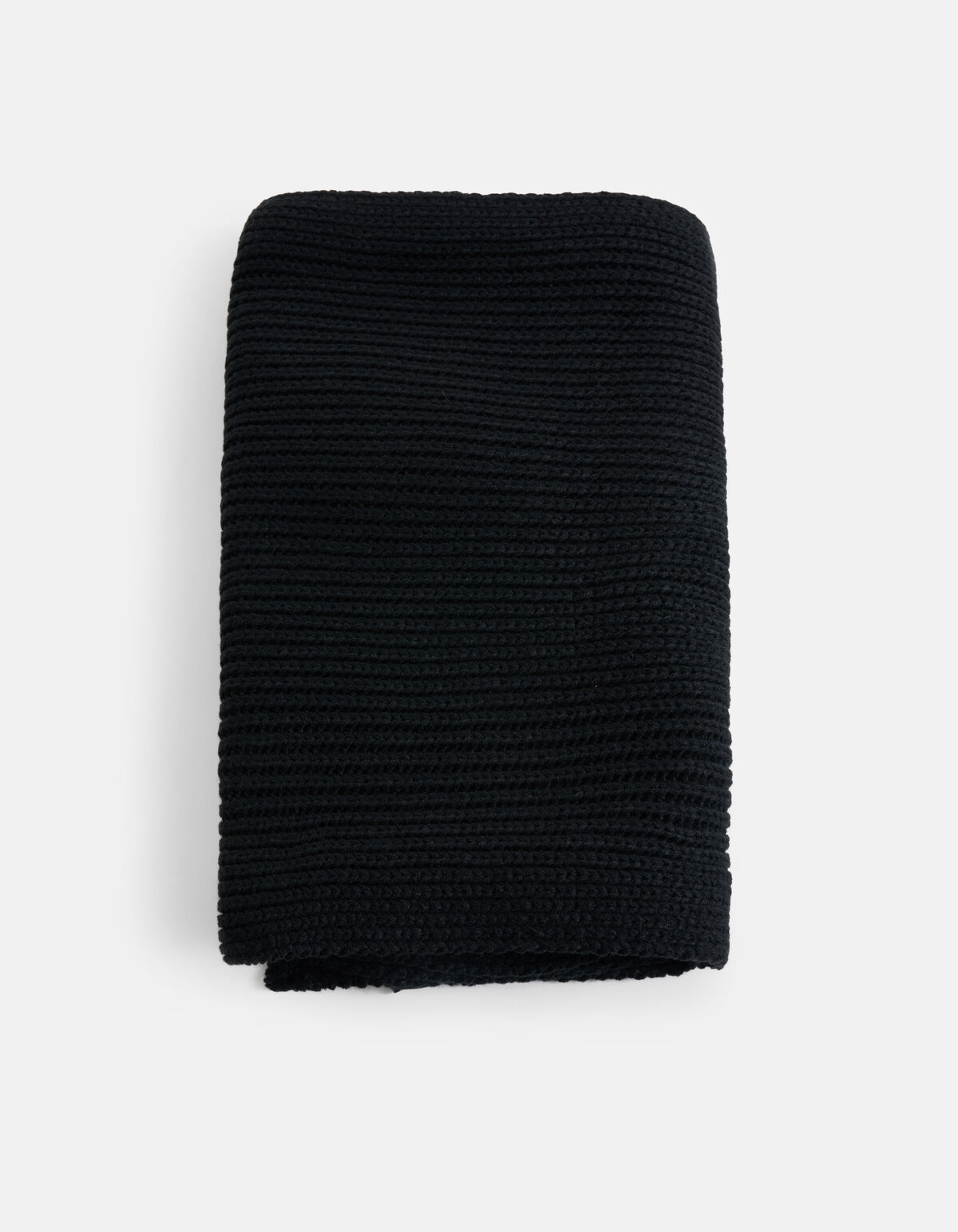 Gebreide Sjaal Zwart SHOEBY ACCESSOIRES