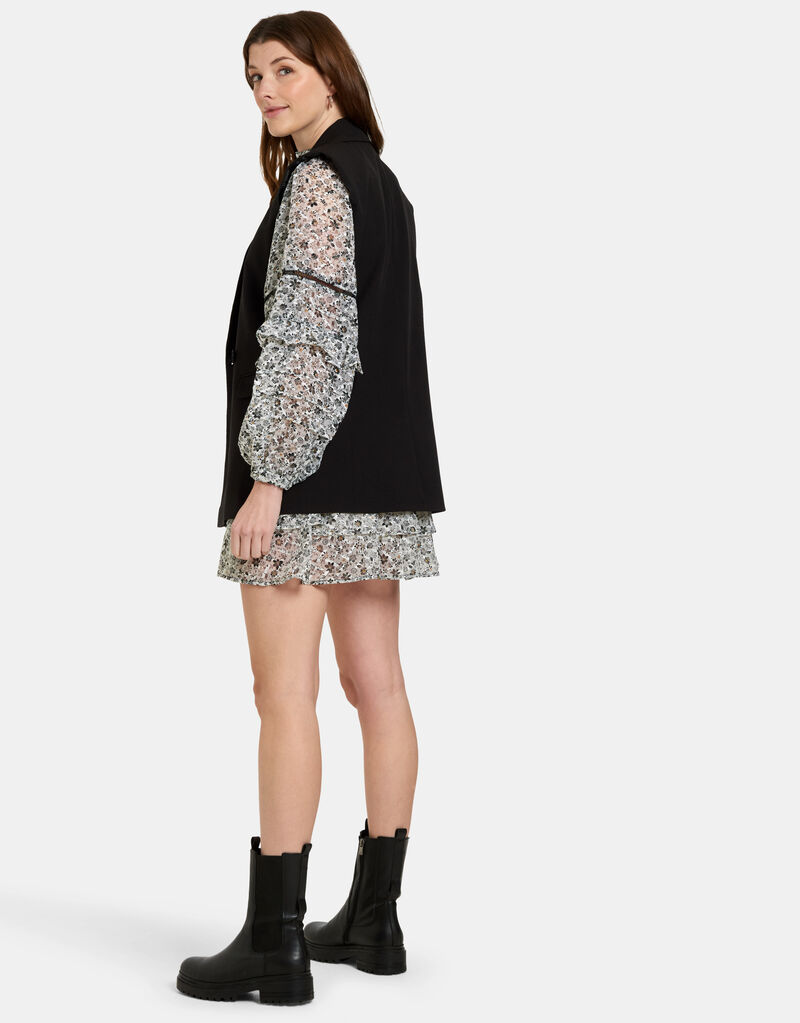 Spice Mouwloze Blazer