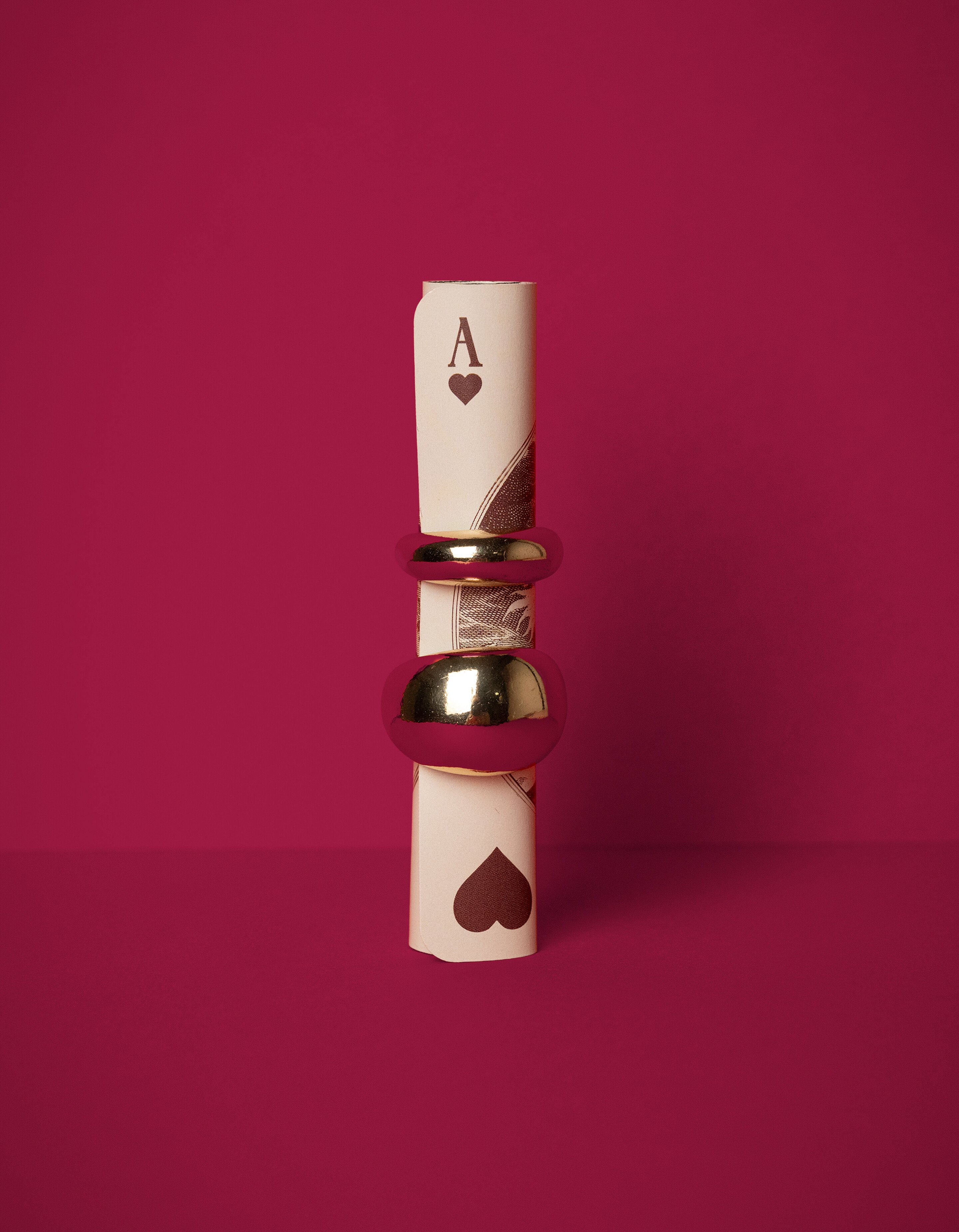 Bulky Ring Set Goud SHOEBY ACCESSOIRES