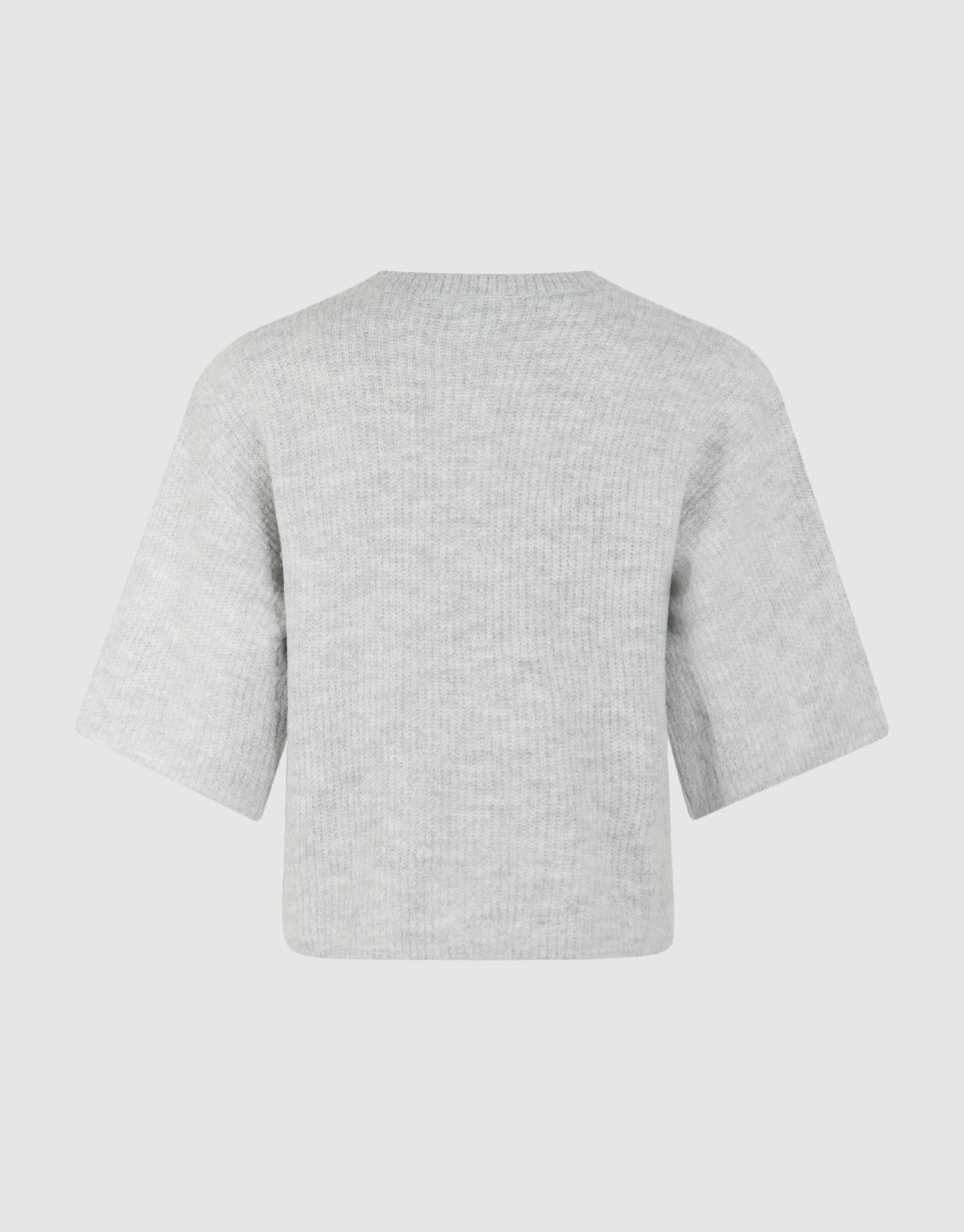 Korte Mouwen Vest Lichtgrijs SHOEBY WOMEN