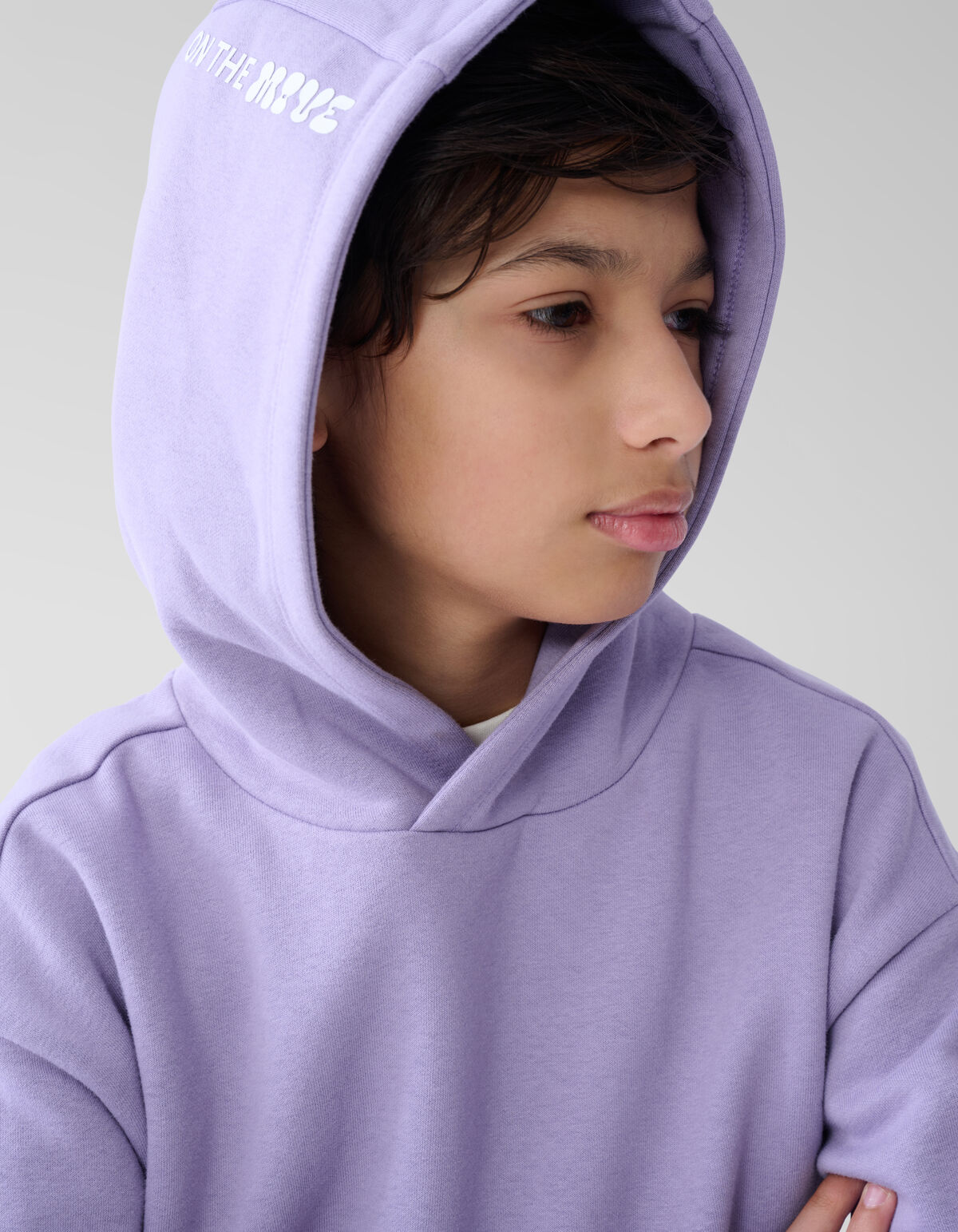 Basis Hoodie Paars SHOEBY BOYS