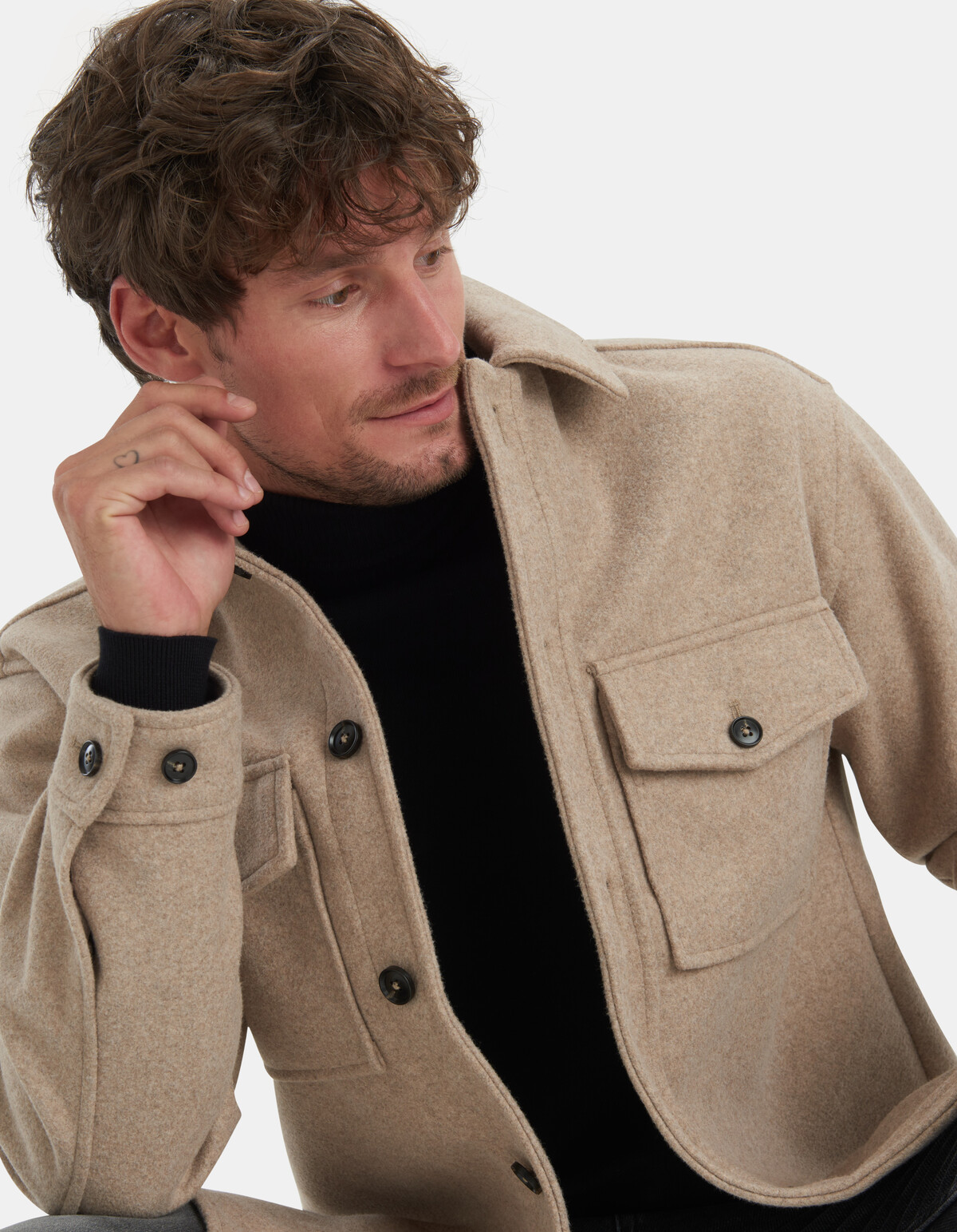 Overshirt by Fred van Leer