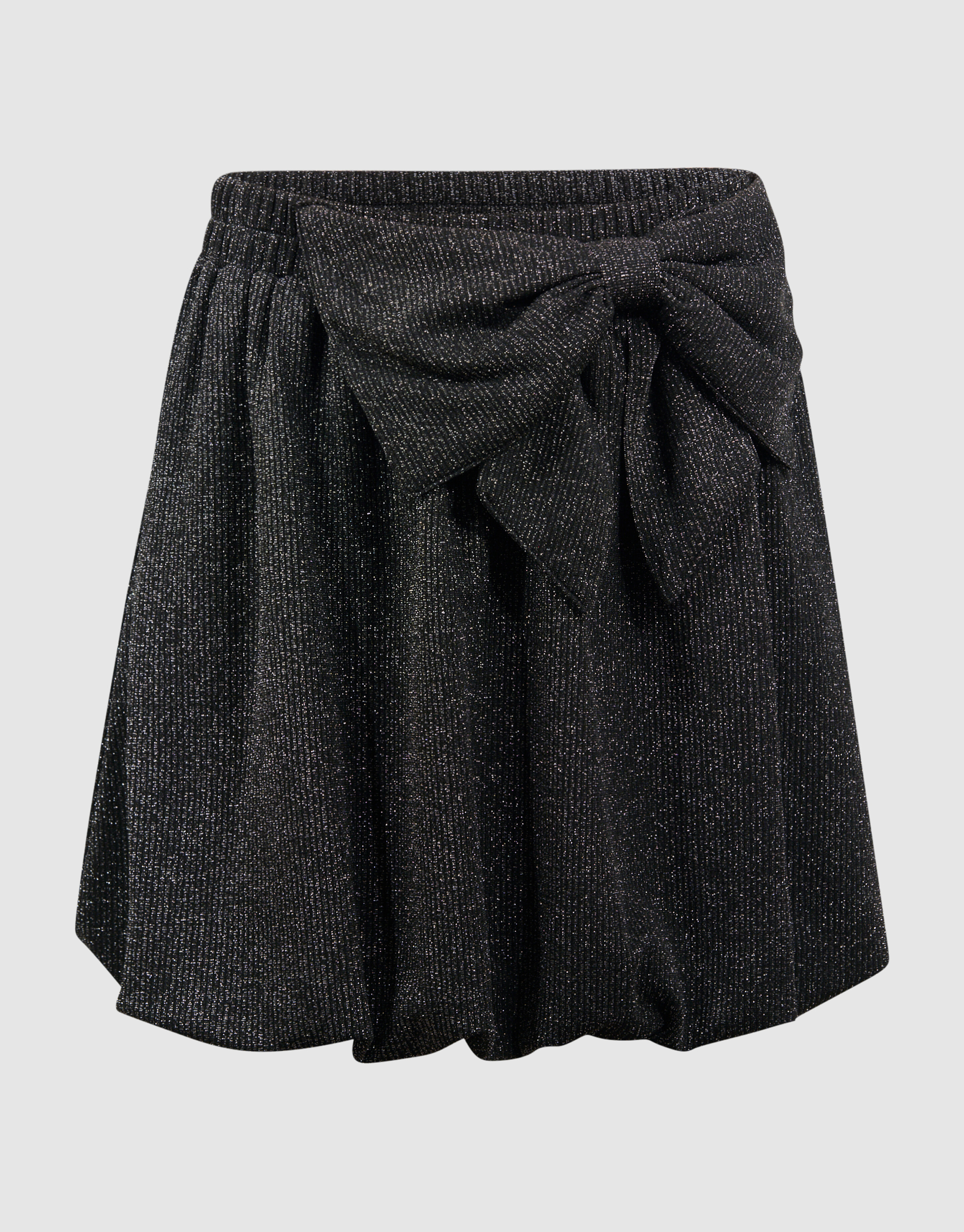 Glitter Strik Mini Rok Zwart SHOEBY ACCESSOIRES