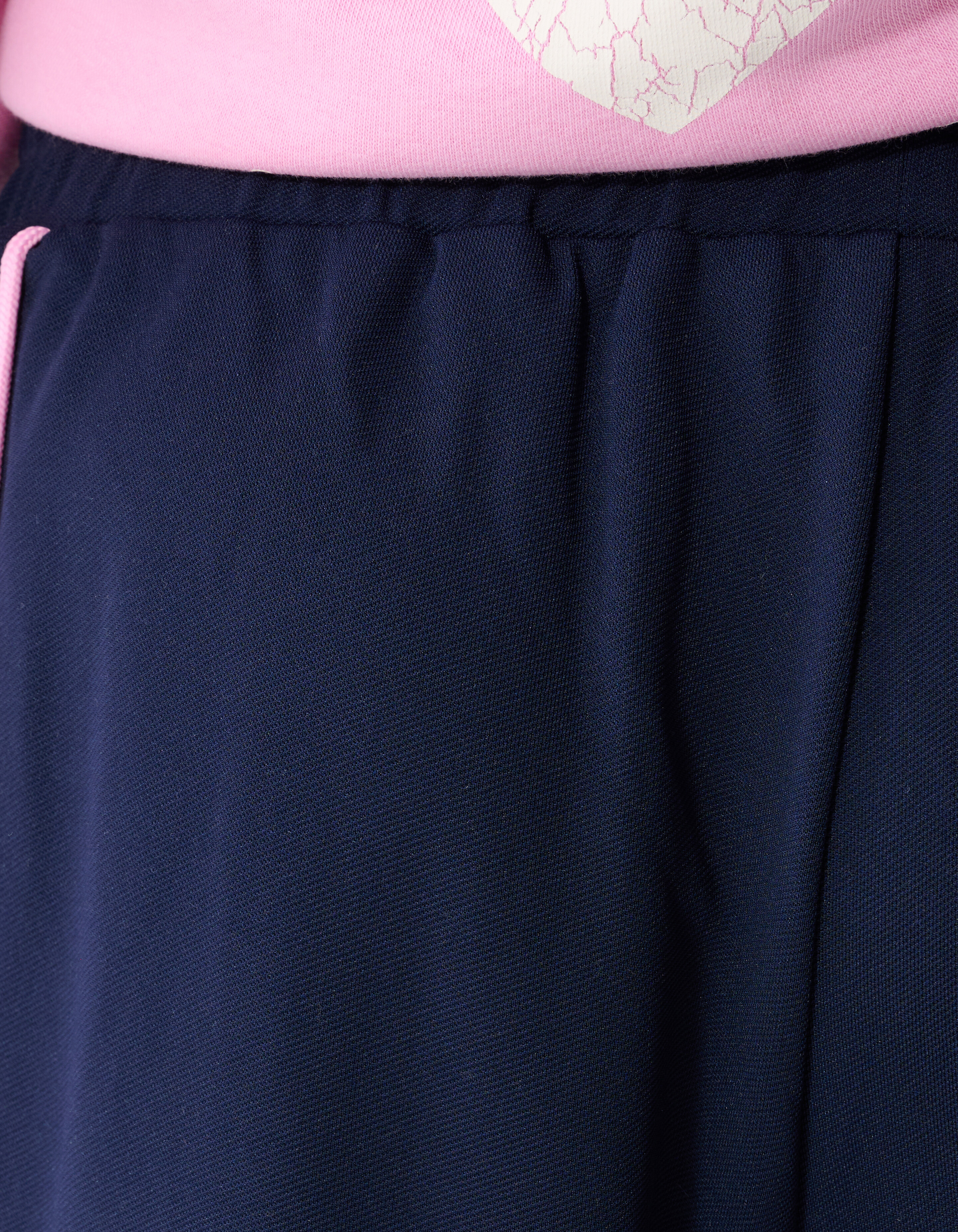 Sporty Piping Wide Leg Fit Broek Donkerblauw SHOEBY GIRLS