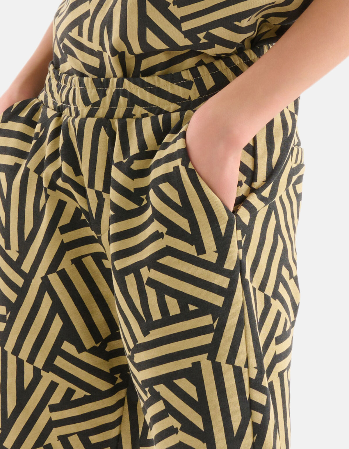 Geometrisch Short Zand SHOEBY BOYS