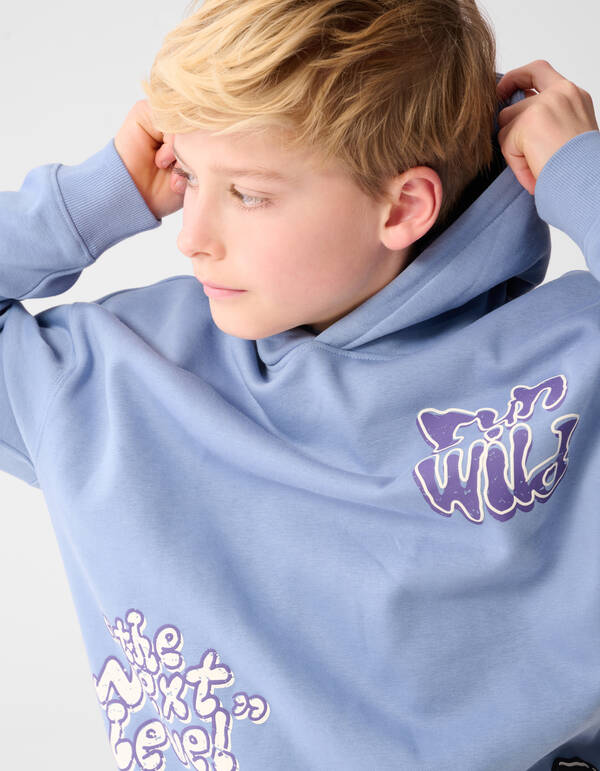 Next Level Artwork Hoodie Lichtblauw SHOEBY BOYS