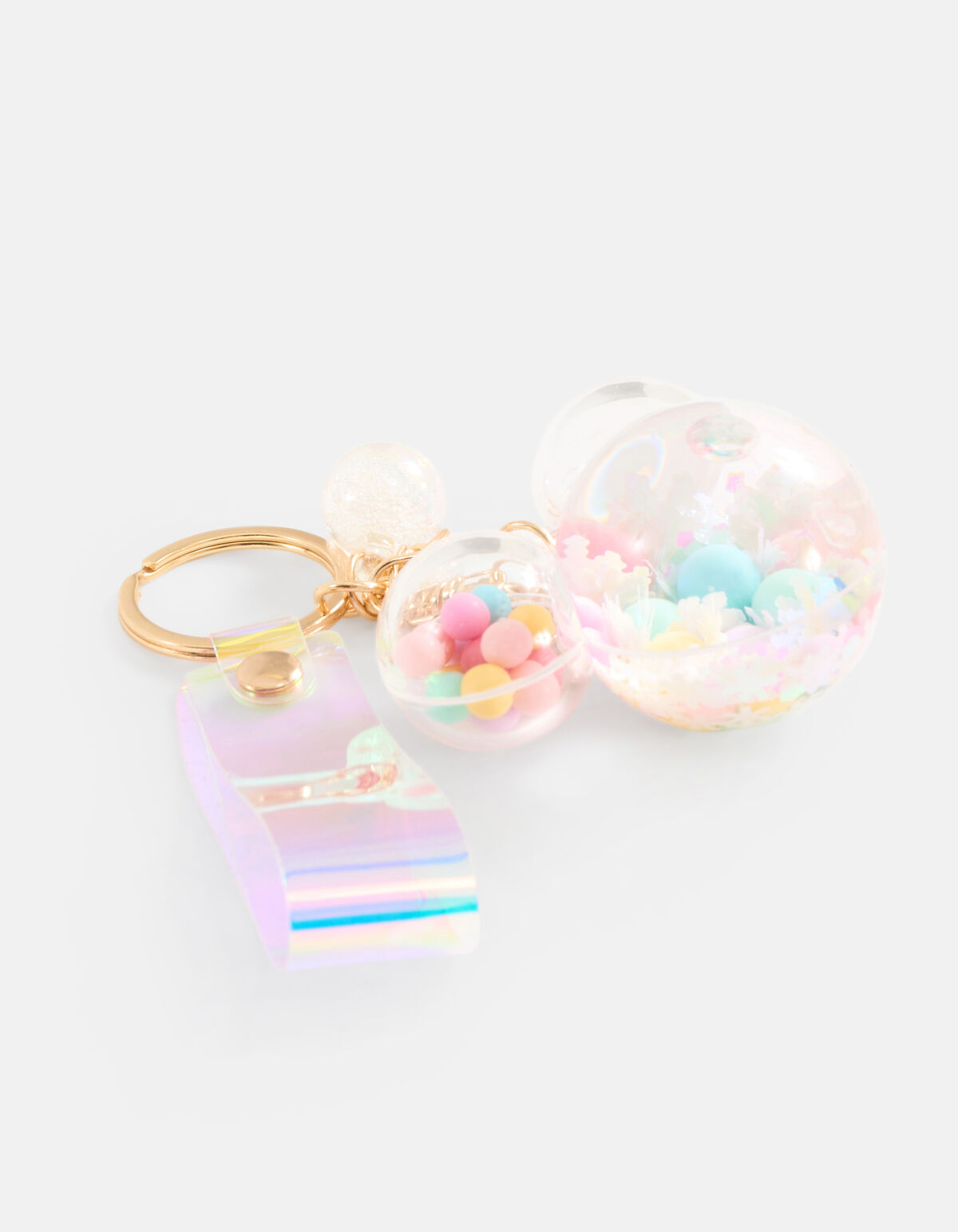 Muis Sleutelhanger Wit SHOEBY ACCESSOIRES