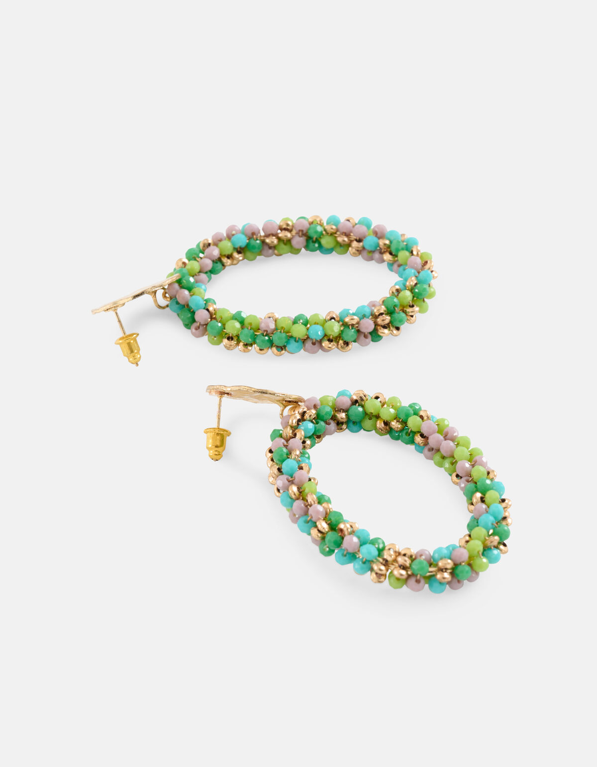 Beaded Oorbellen Blauw SHOEBY ACCESSOIRES