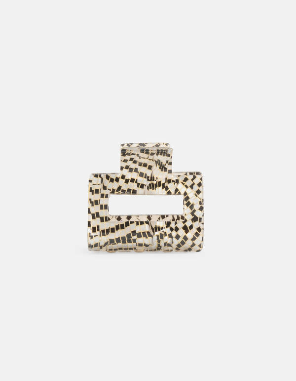 Haarklem Gebroken Wit/Zwart SHOEBY ACCESSOIRES