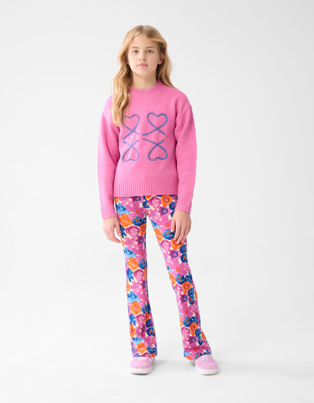 Heart Trui Roze SHOEBY GIRLS