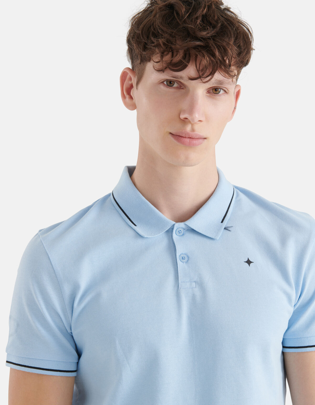 Basis Polo Lichtblauw SHOEBY MEN