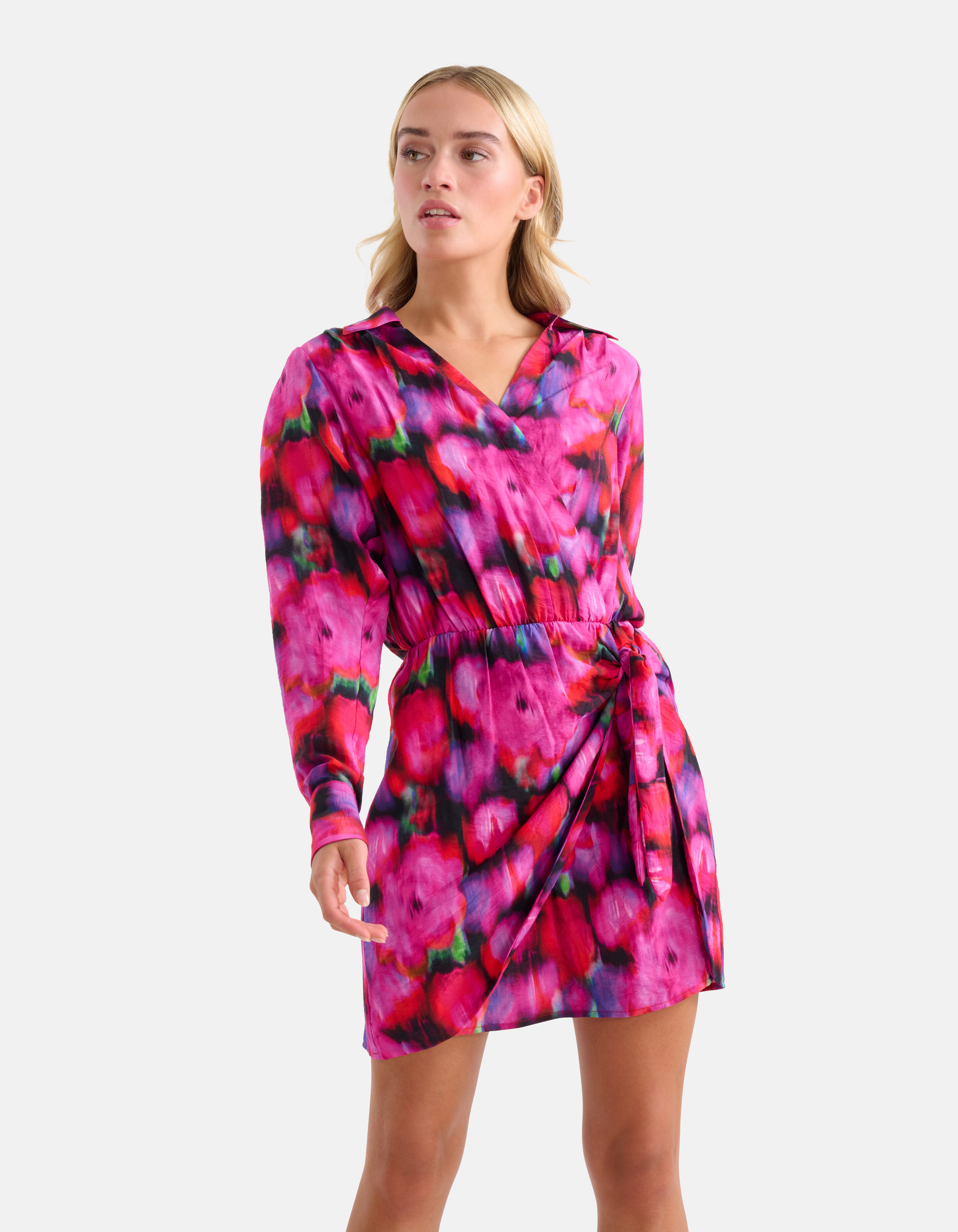 Printed Jurk Roze By Lizzy SHOEBY WOMEN