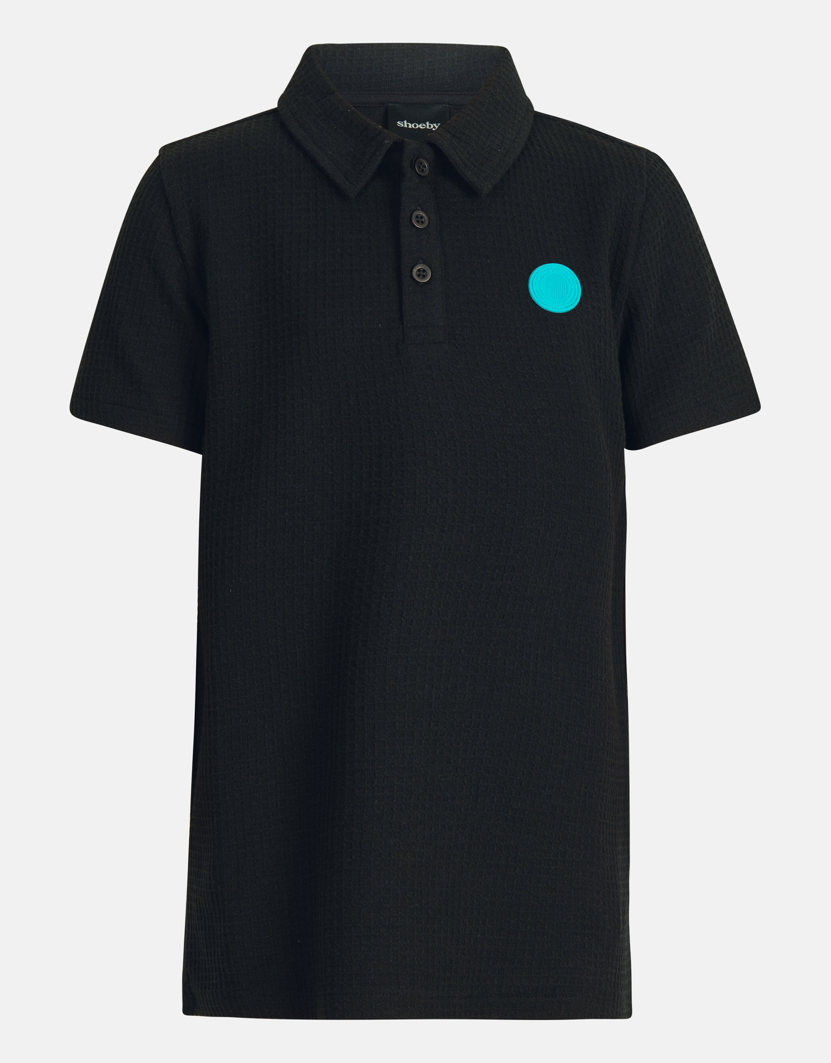 Structuur Polo Zwart SHOEBY BOYS