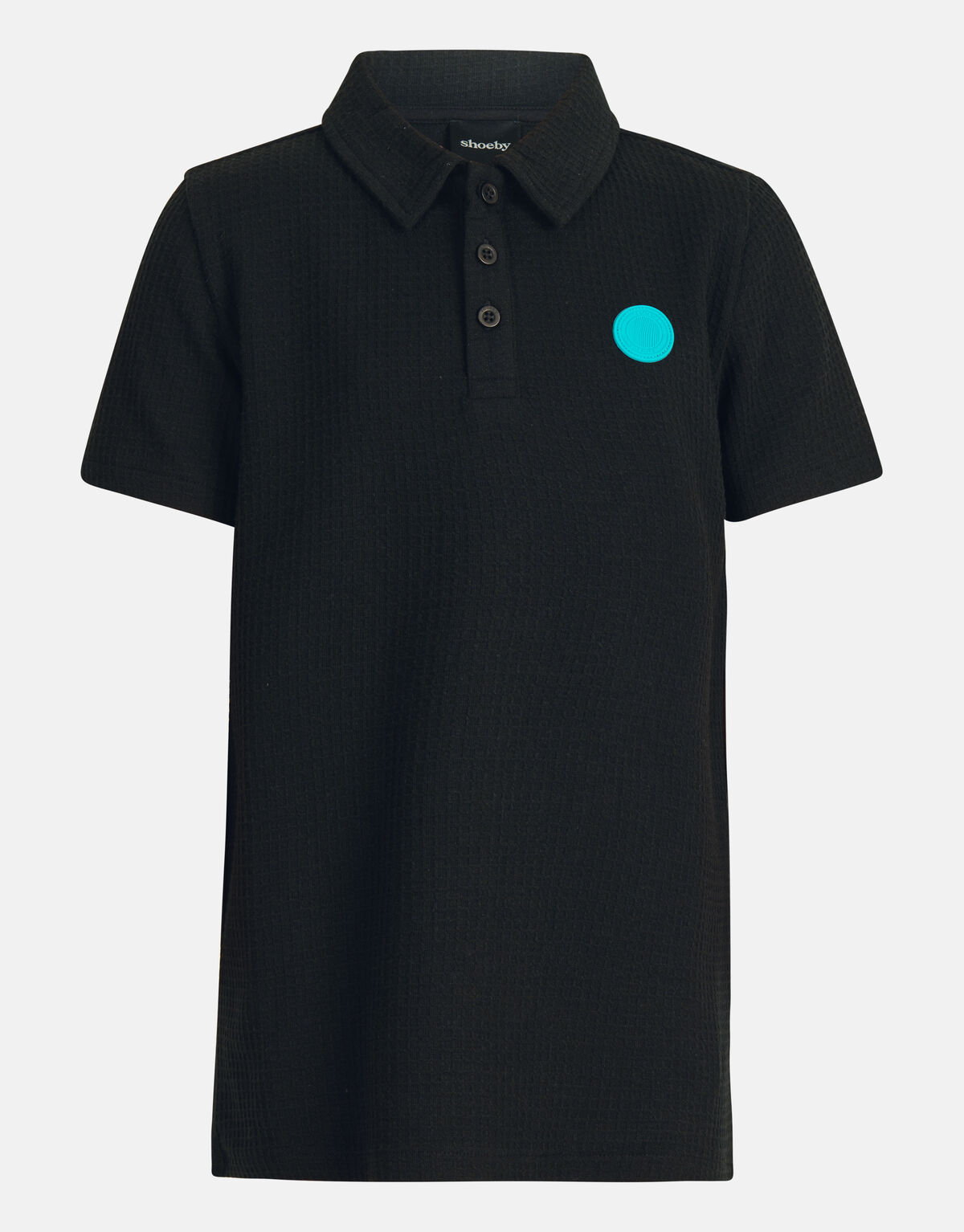 Structuur Polo Zwart SHOEBY BOYS