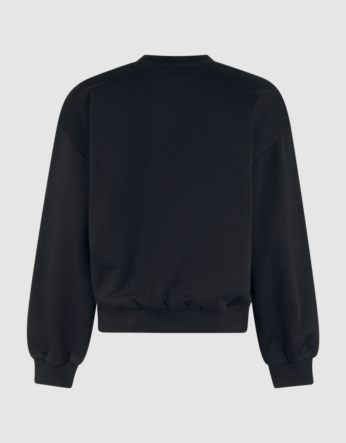 Denim Patch Sweater Zwart SHOEBY WOMEN