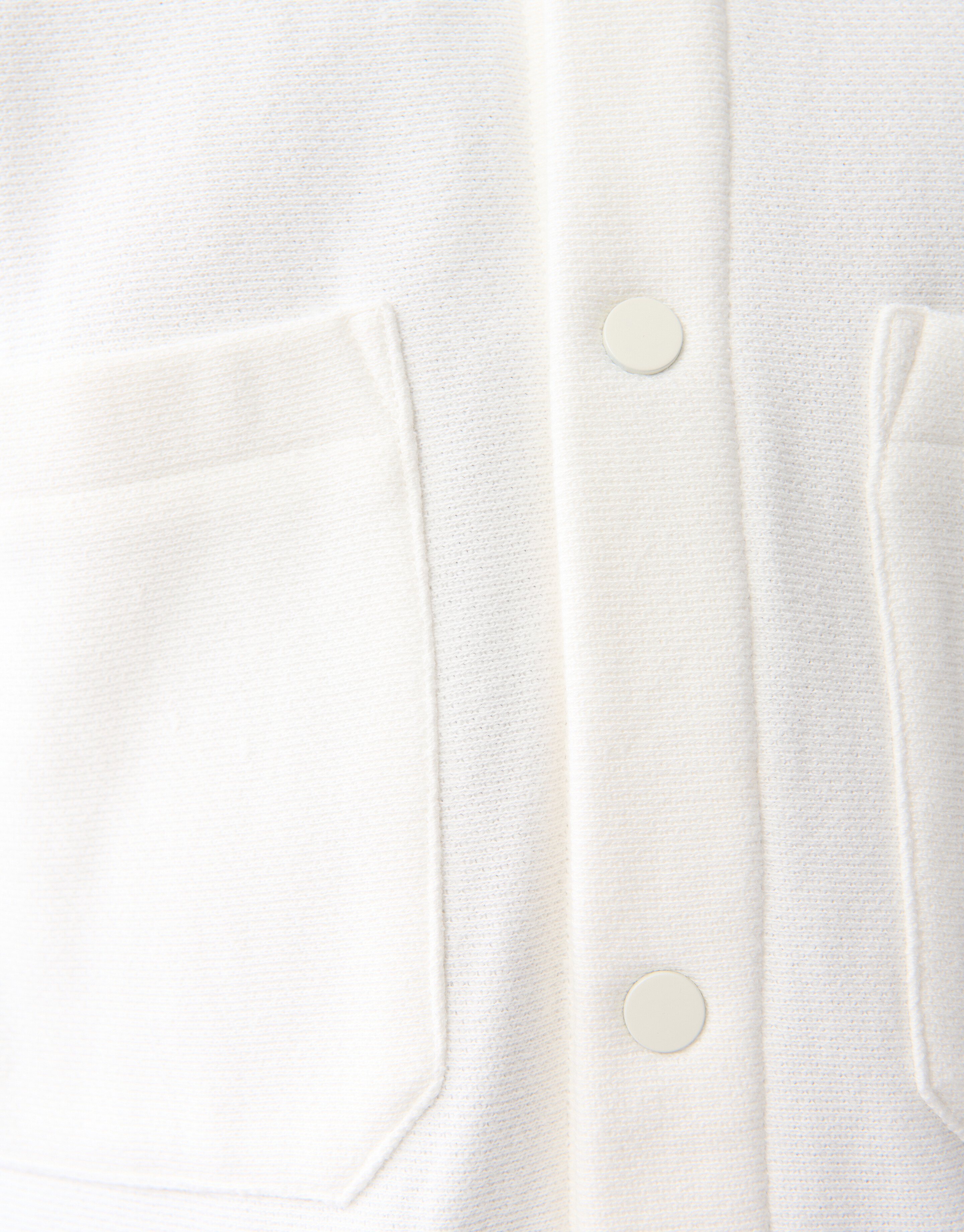 Pique Overshirt Gebroken Wit SHOEBY MEN