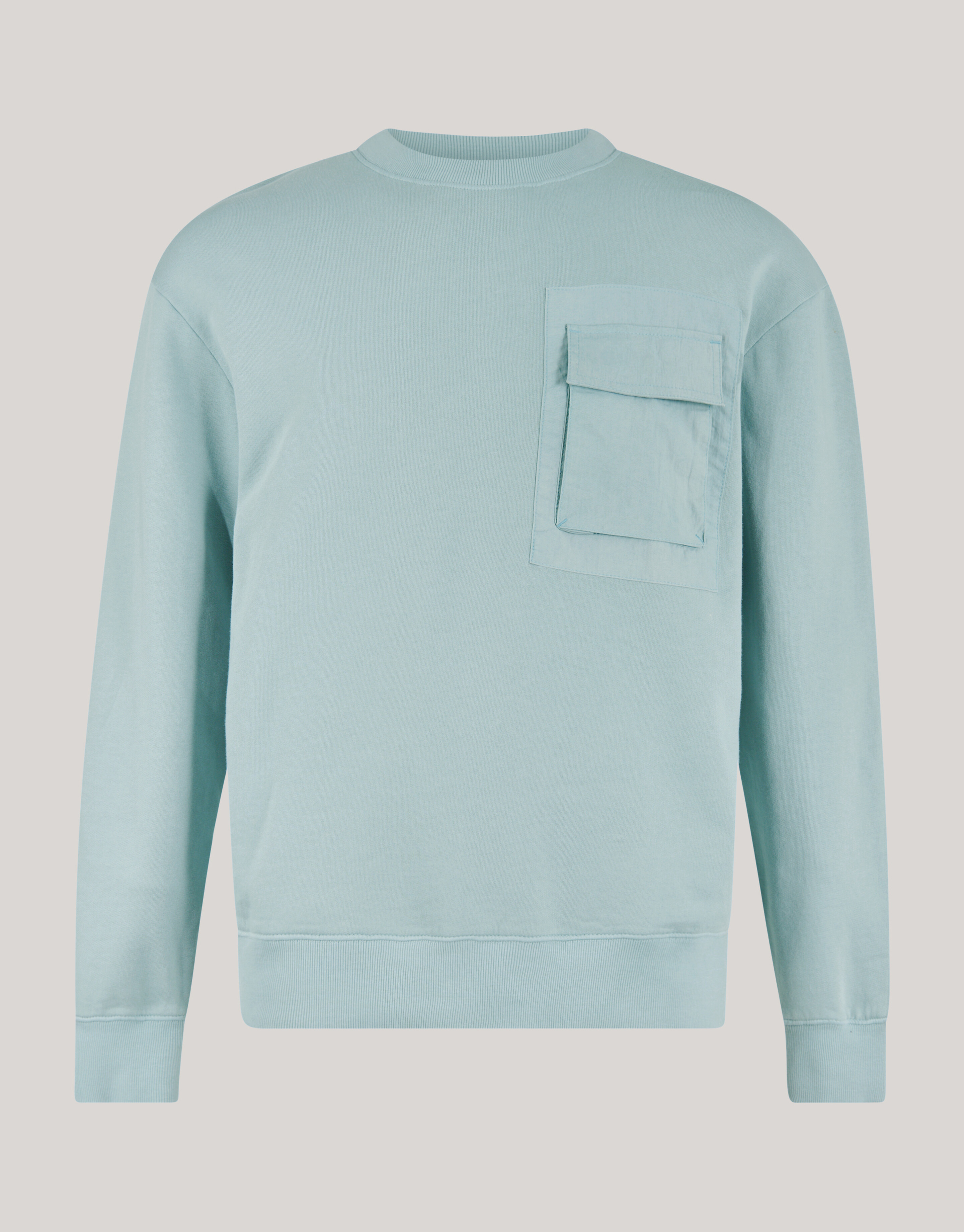 Pocket Sweater Lichtgroen SHOEBY MEN