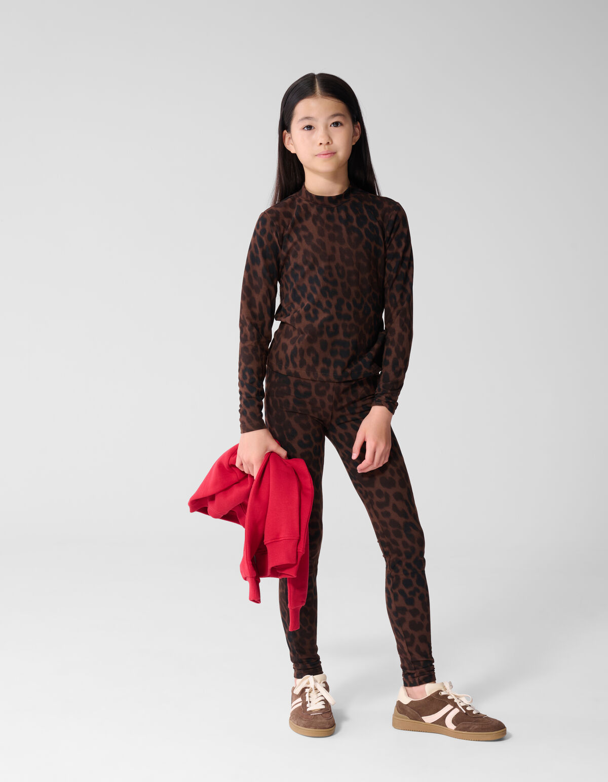 Leopard Longsleeve Bruin SHOEBY GIRLS
