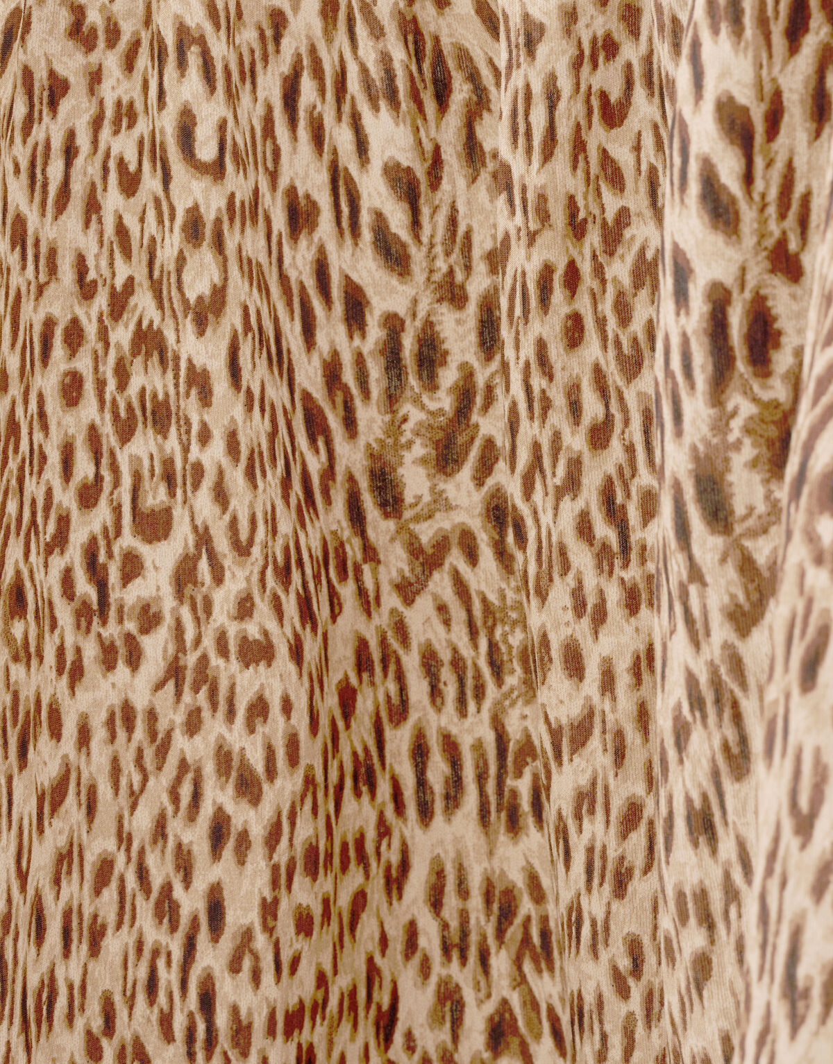 Leopard Halter Jurk Bruin SHOEBY WOMEN