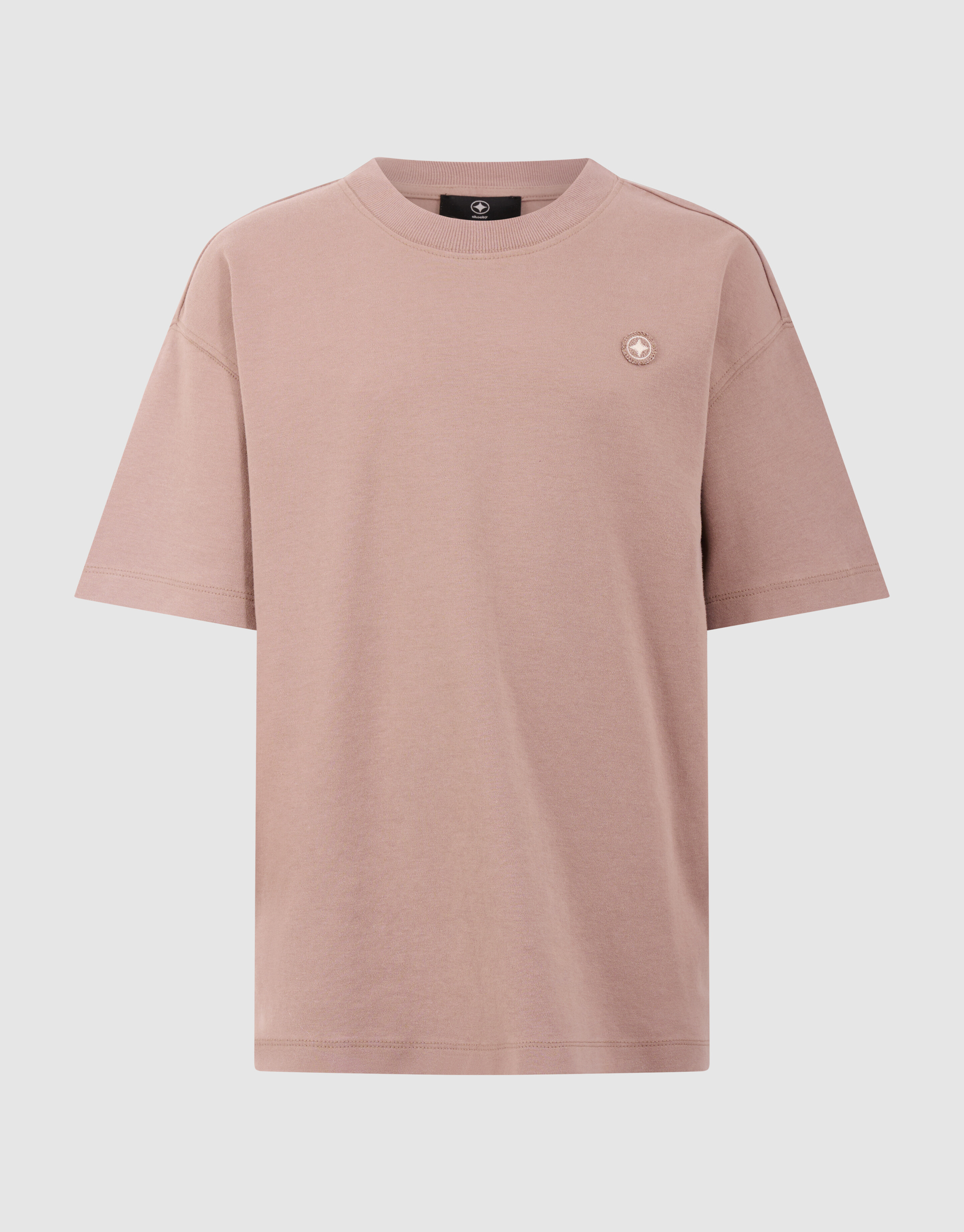 Spark Washed T-shirt Taupe SHOEBY BOYS