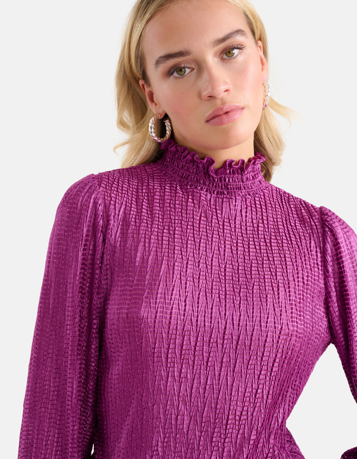 Structuur Top Paars SHOEBY WOMEN