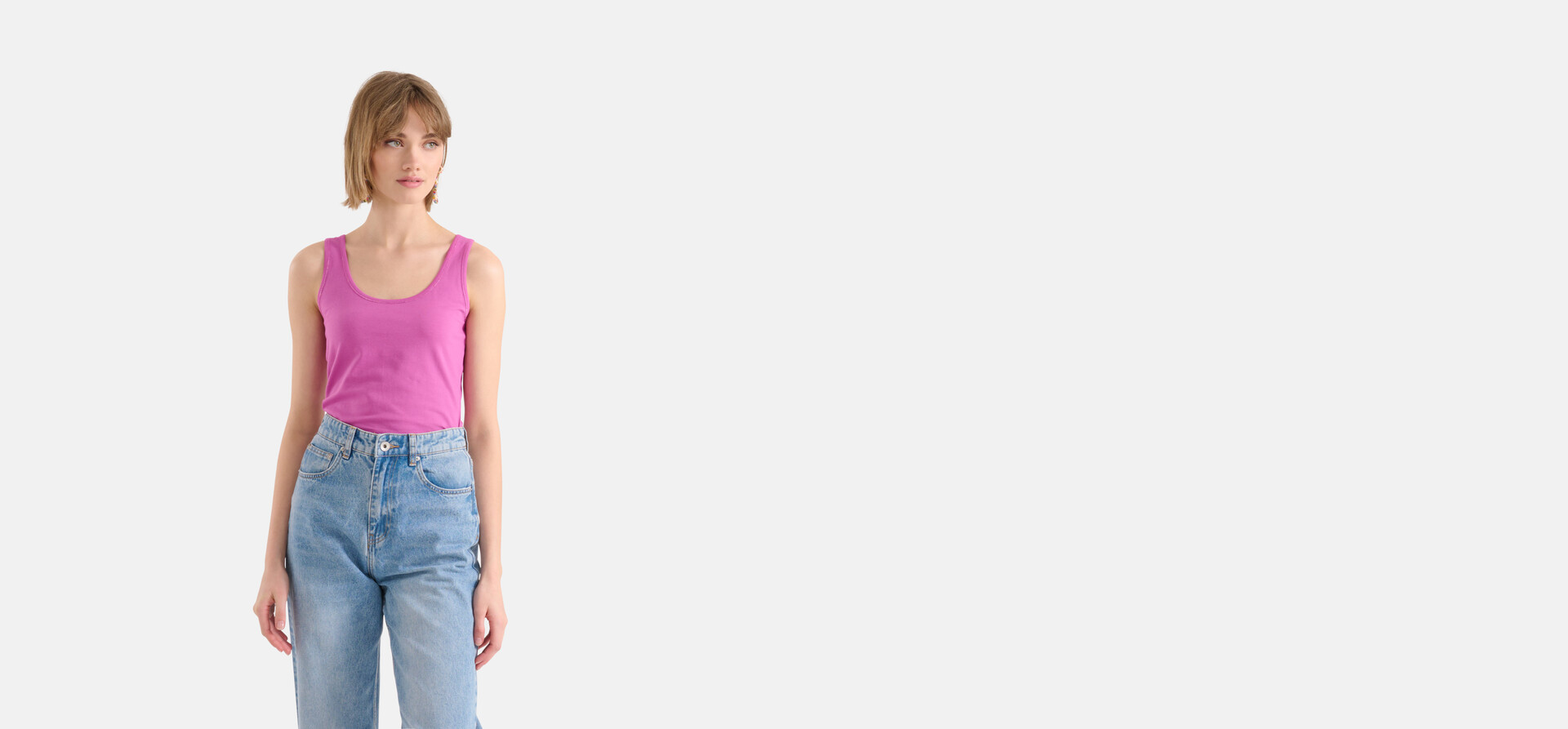 Basis Tanktop Roze SHOEBY WOMEN