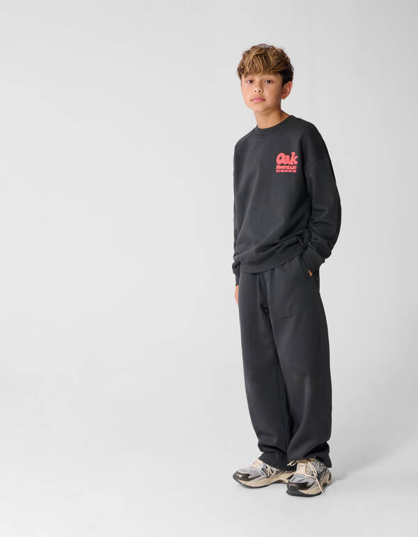 Oak Sweater Donkergrijs SHOEBY BOYS