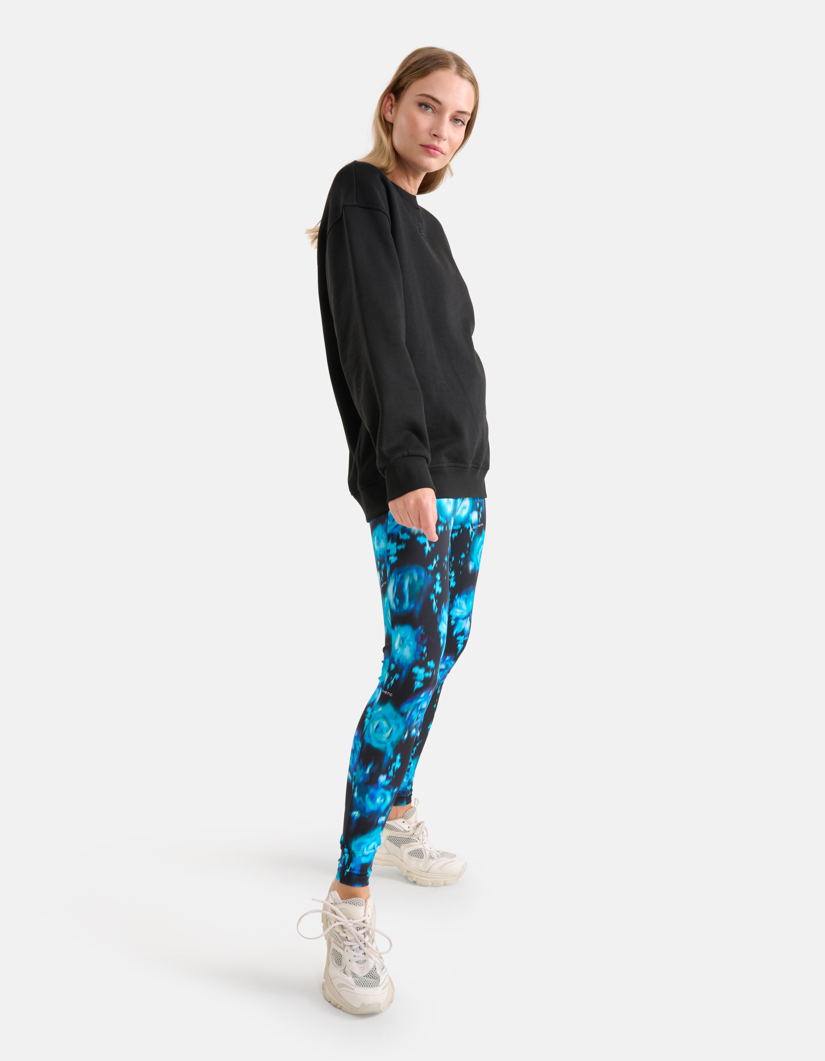 Printed Travel Legging Blauw SHOEBY WOMEN