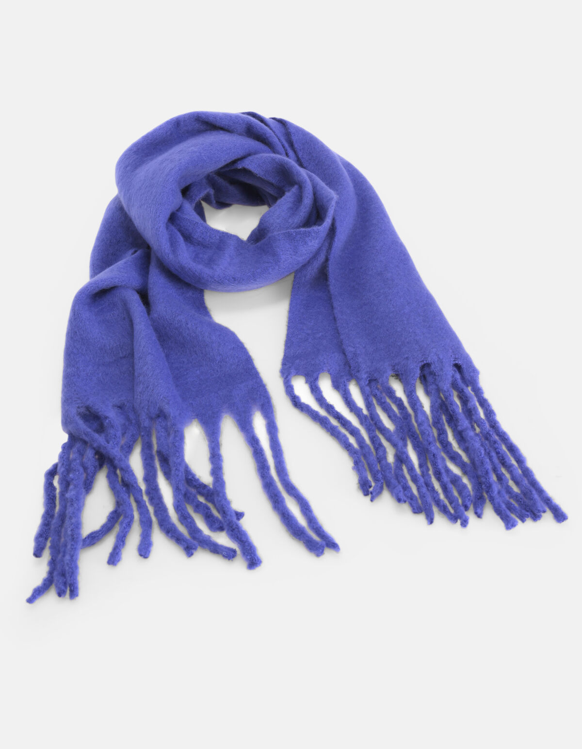 Gekleurde Sjaal Donkerpaars SHOEBY ACCESSOIRES