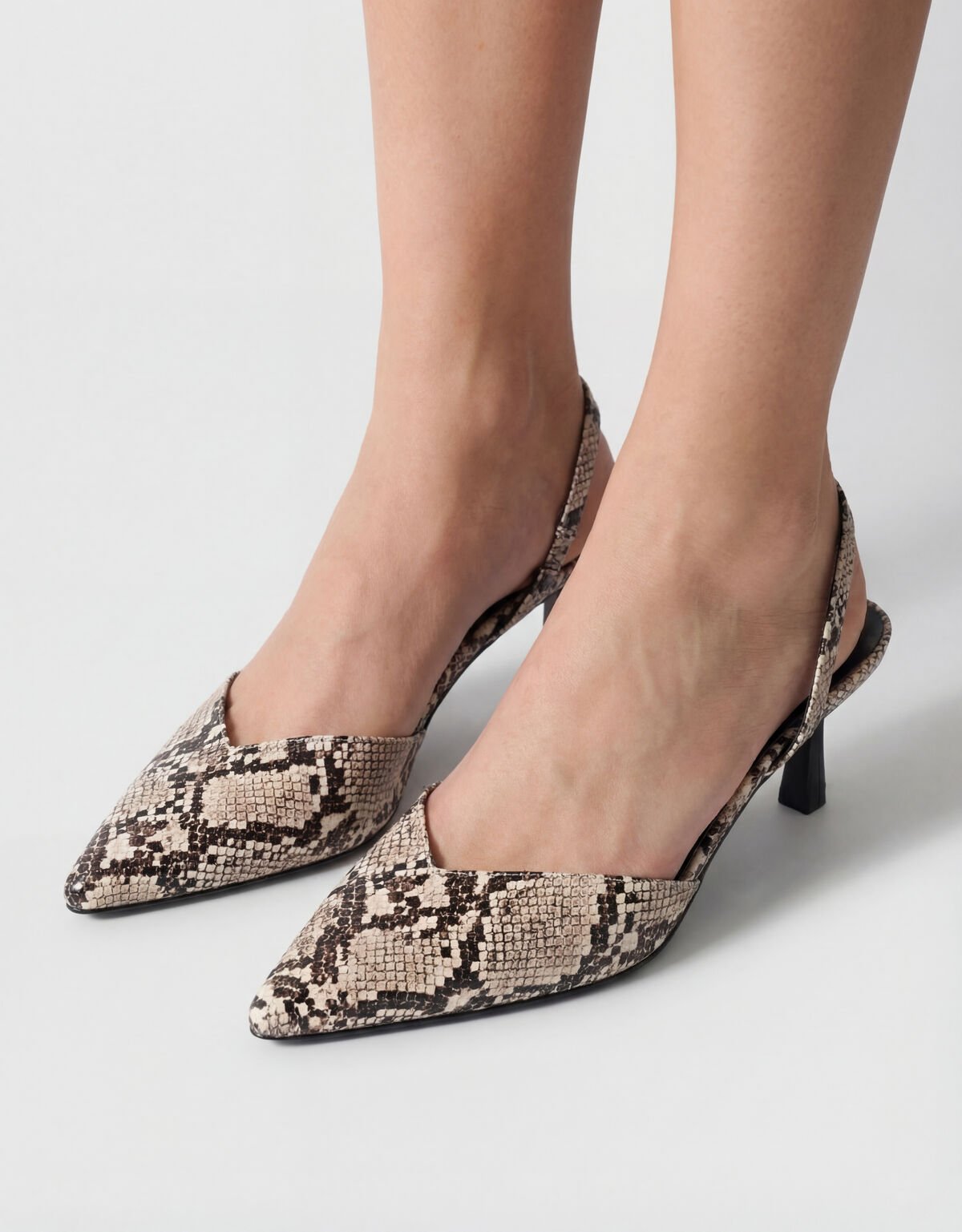 Snake Hakken Lichtbruin SHOEBY SHOES