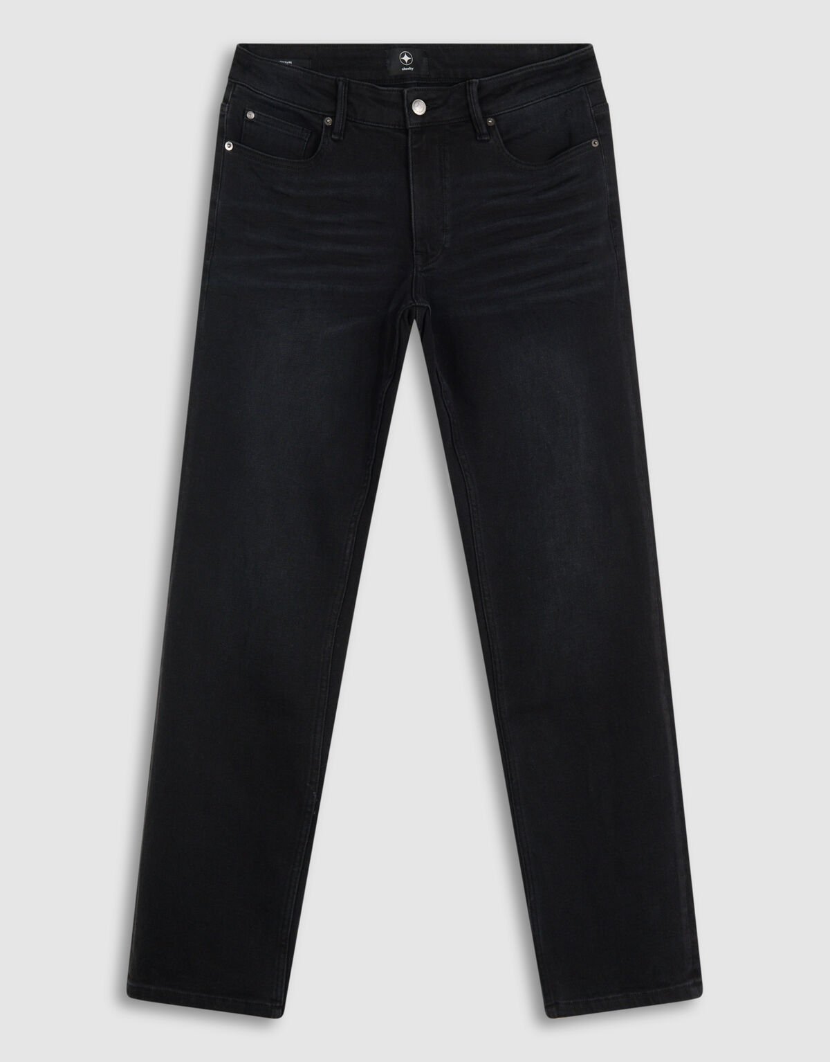Straight Fit Jeans Donkergrijs L34 SHOEBY MEN