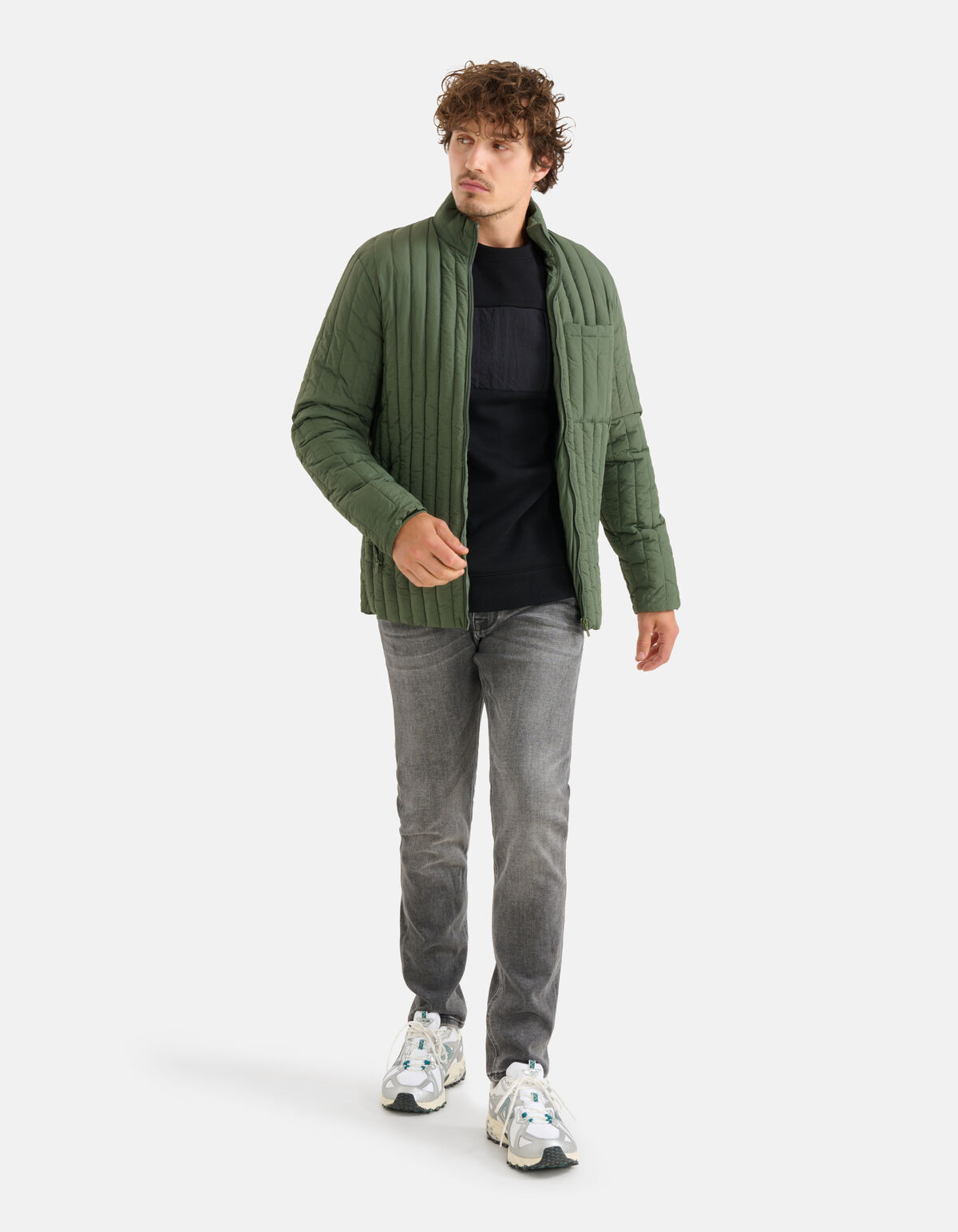 Gewatteerd Jack Groen SHOEBY MEN