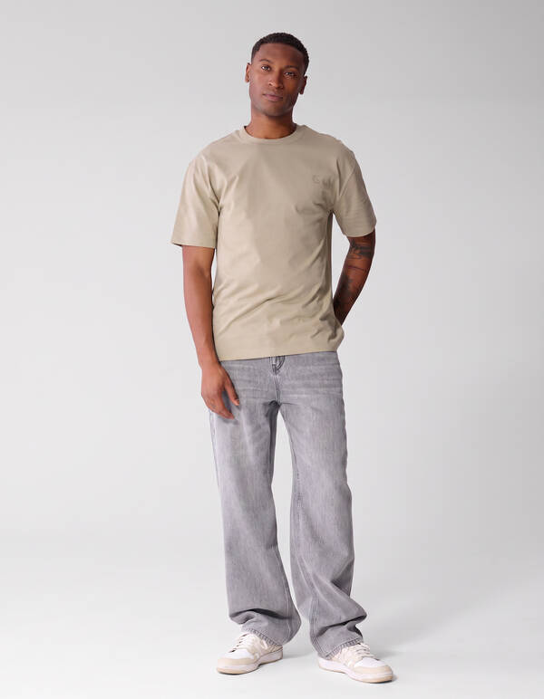 Keper Graphic T-shirt Lichtgroen SHOEBY MEN