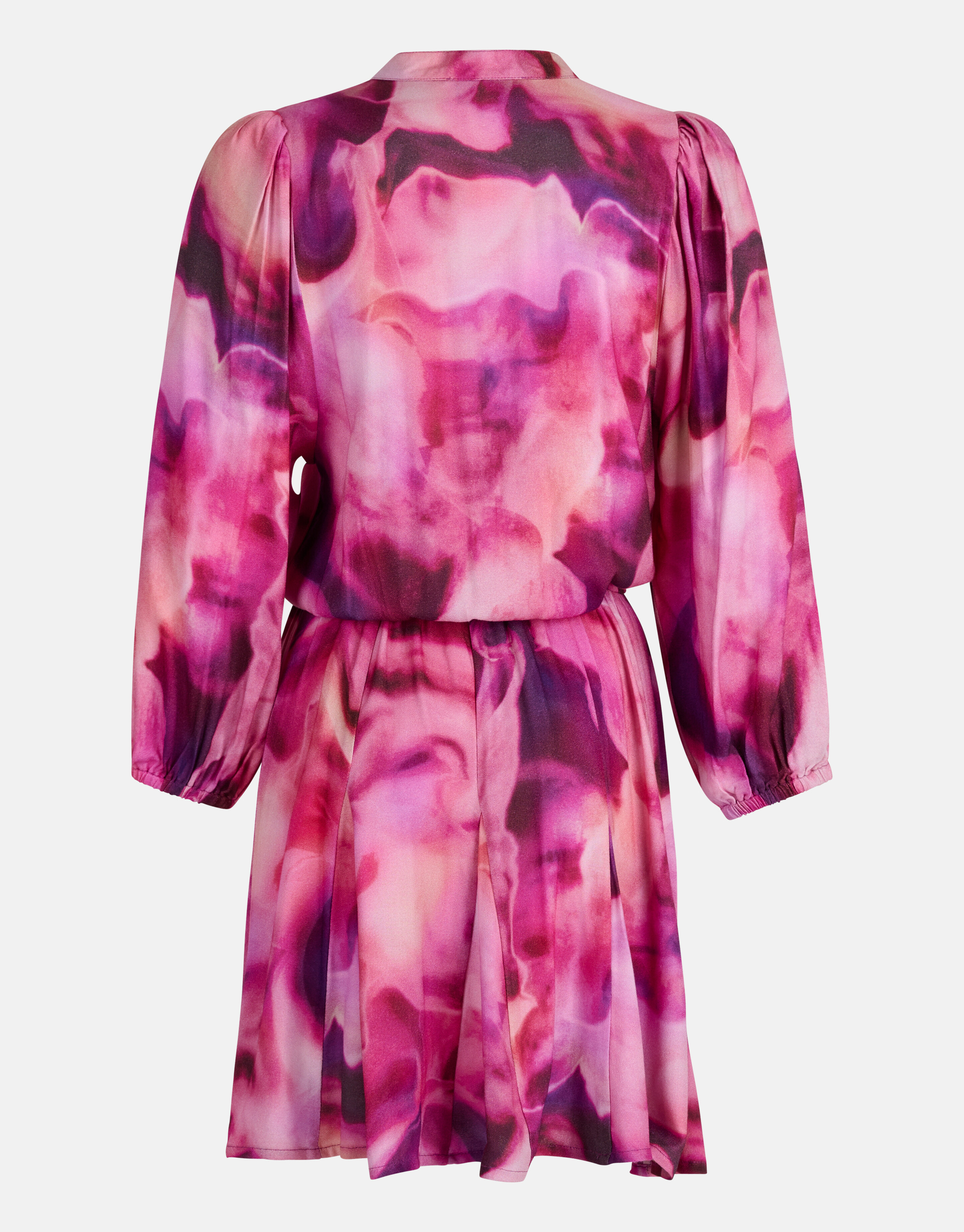 Tie Dye Print Jurk Roze SHOEBY WOMEN