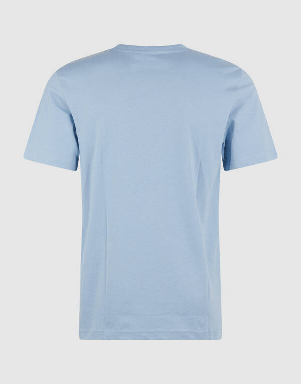 Striped Logo Artwork T-shirt Lichtblauw SHOEBY MEN