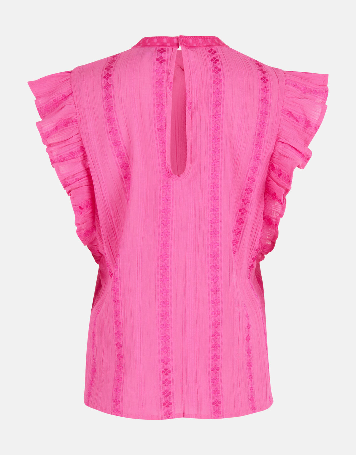 Tape Detail Top Roze SHOEBY WOMEN