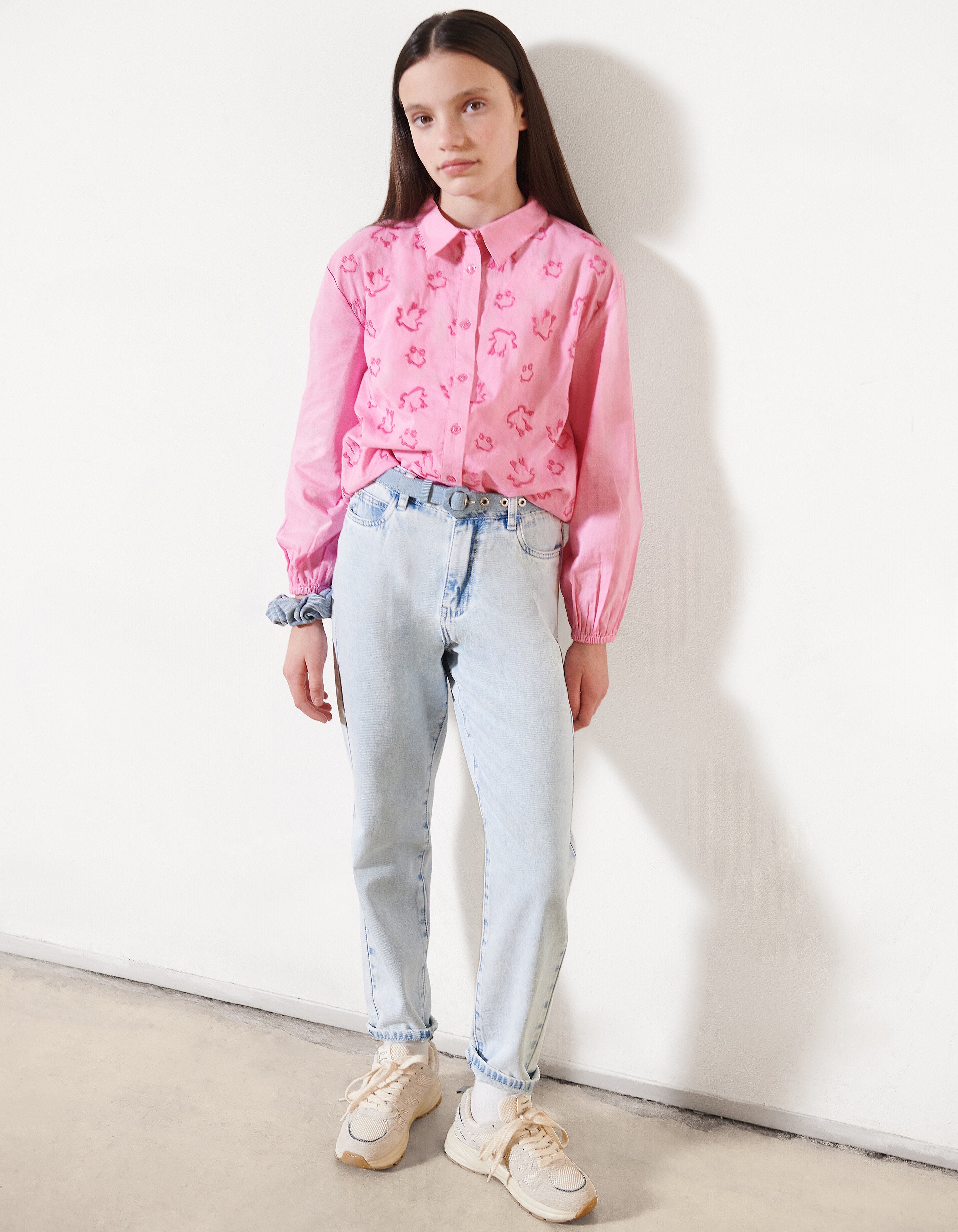 Mom Jeans Bleached SHOEBY GIRLS