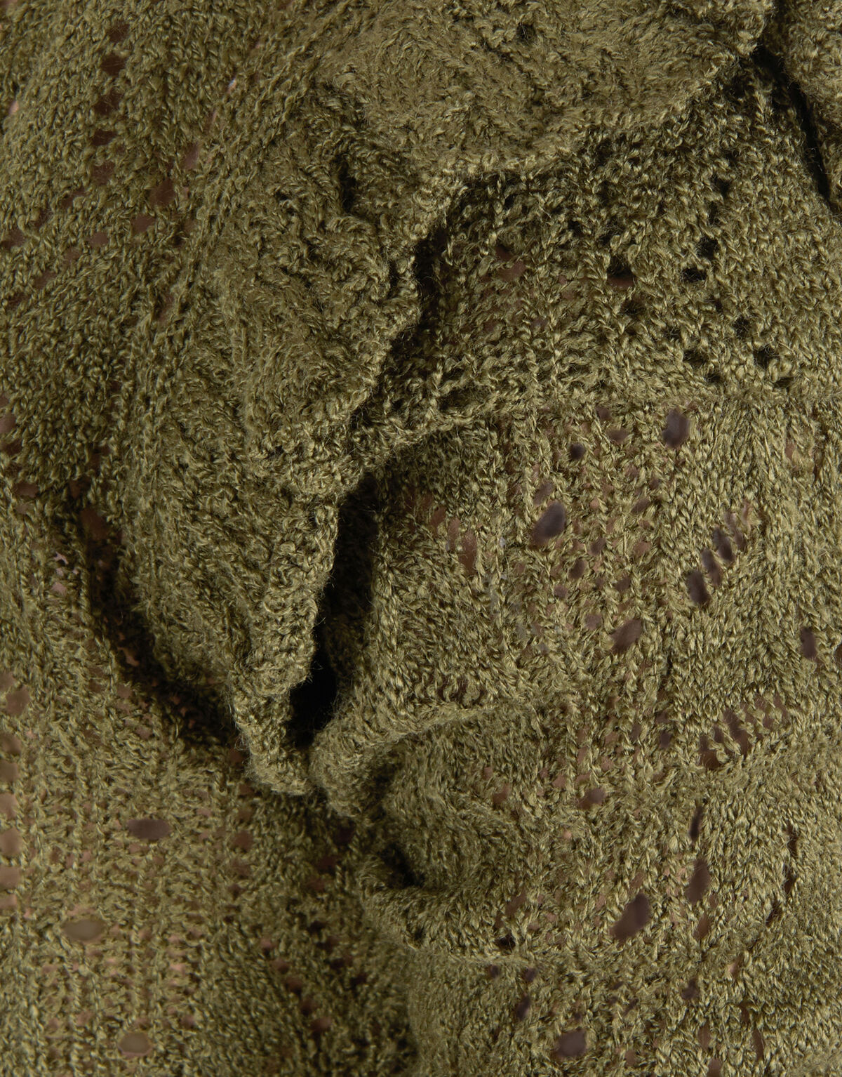 Ajour Top Donkergroen SHOEBY GIRLS