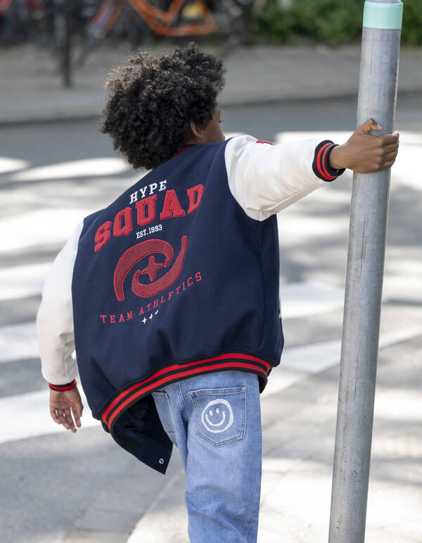 College Bomber Jack Blauw SHOEBY BOYS