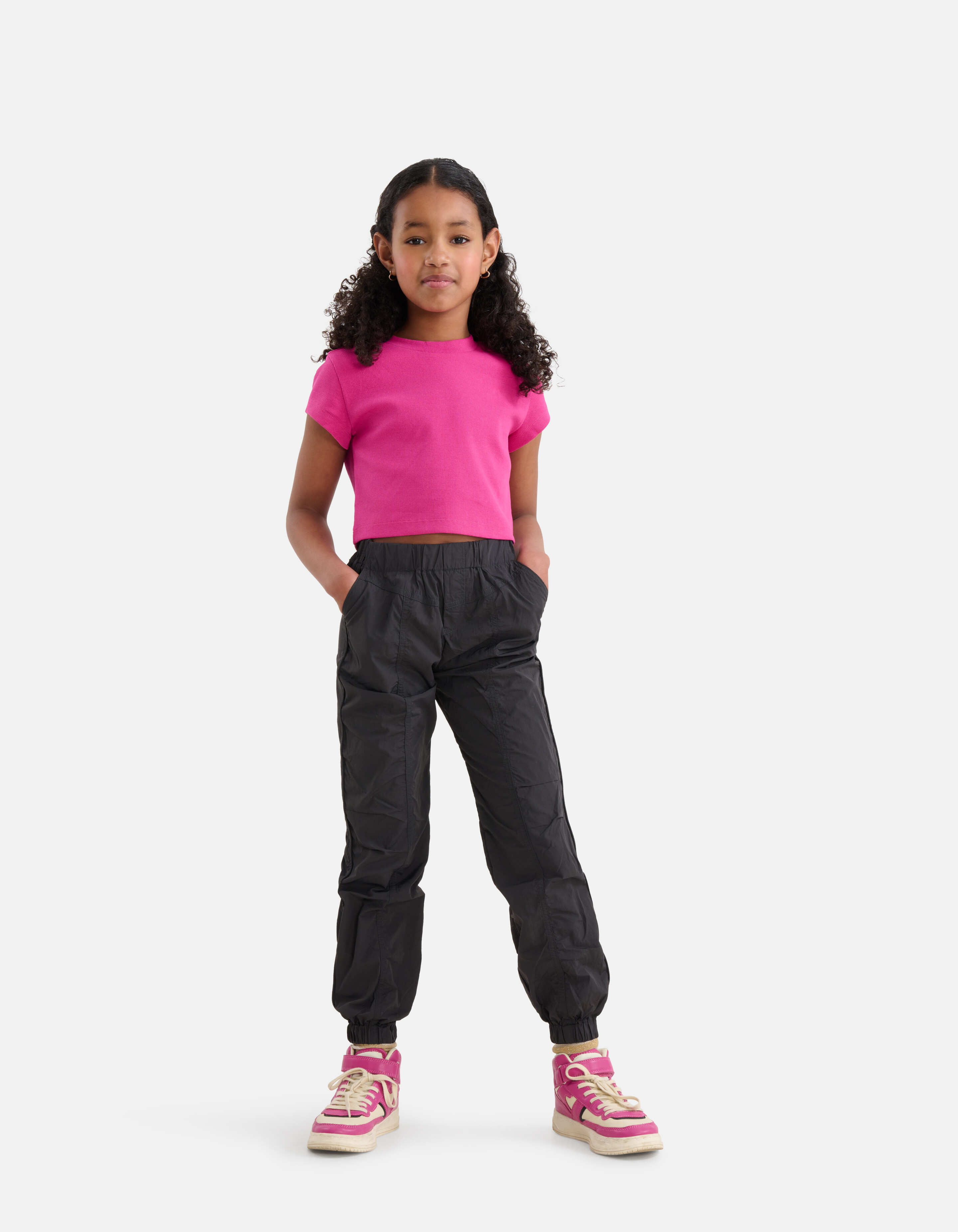 Parachute Broek Zwart SHOEBY GIRLS