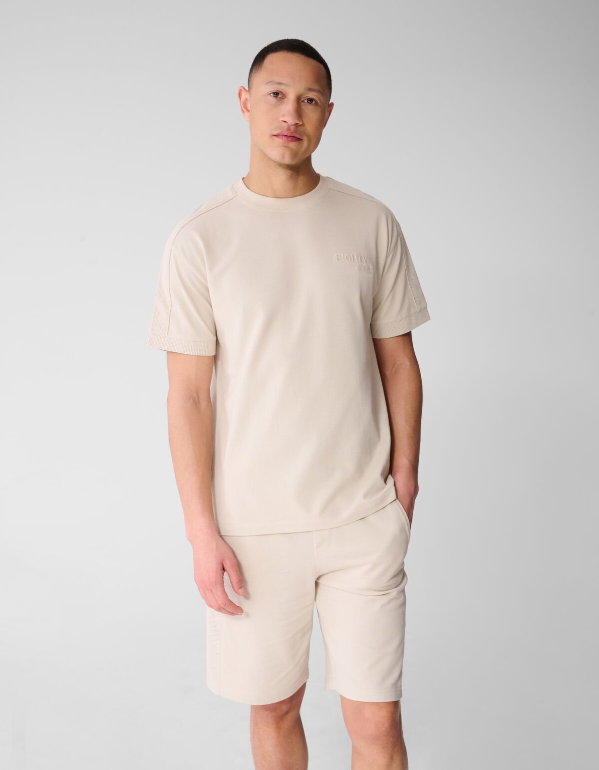 Mesh T-shirt Zand SHOEBY MEN