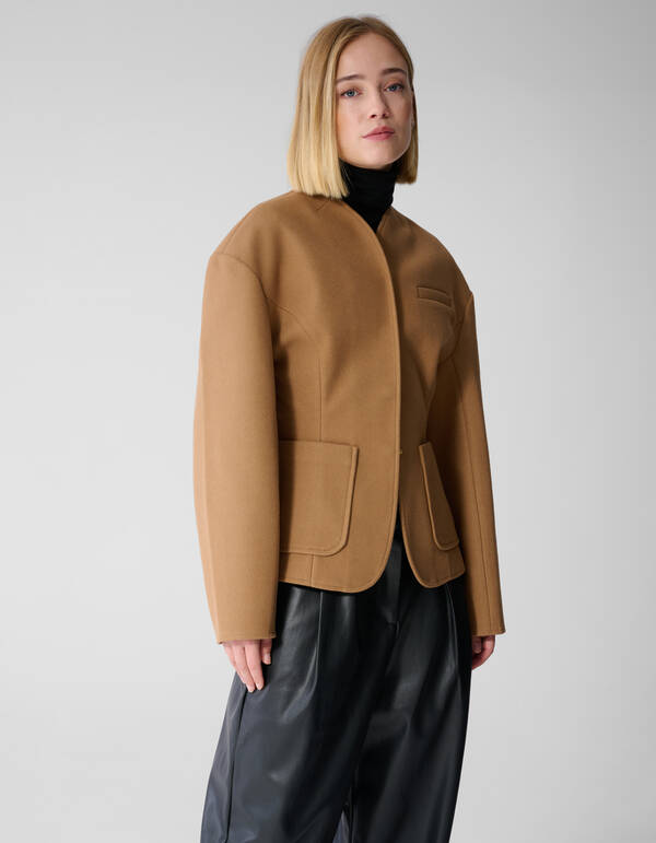 Eggshape Jack Camel By Lonneke SHOEBY WOMEN