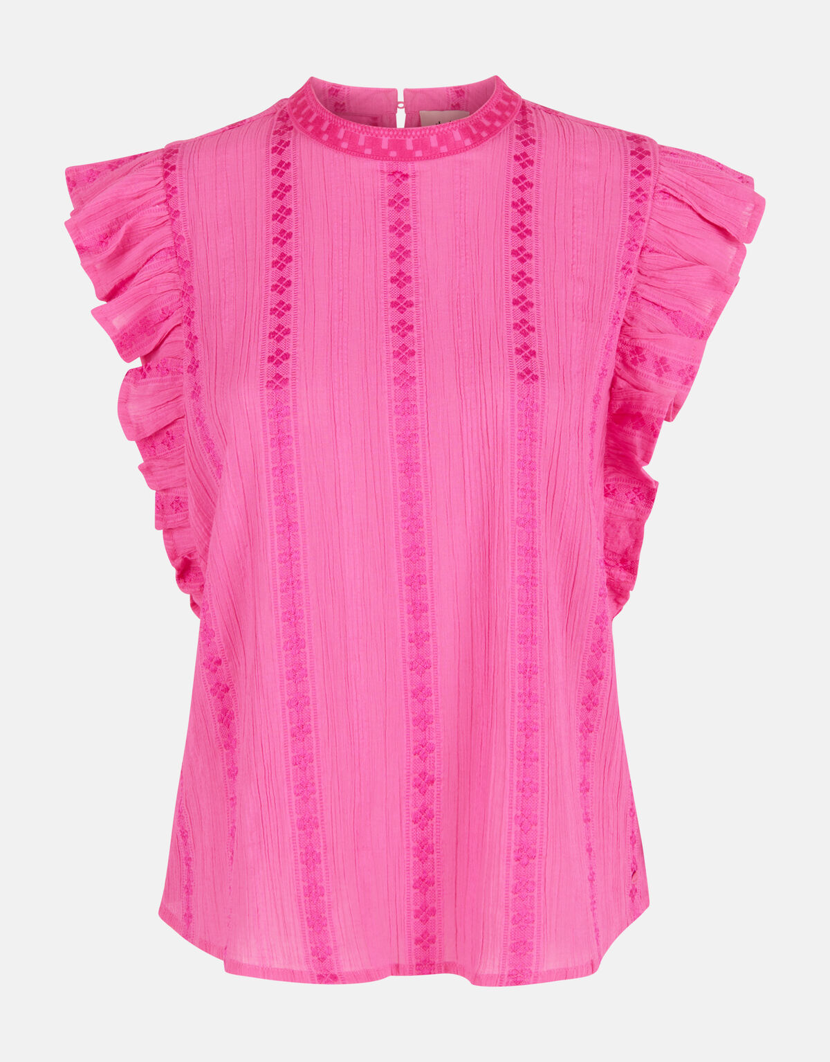 Tape Detail Top Roze SHOEBY WOMEN