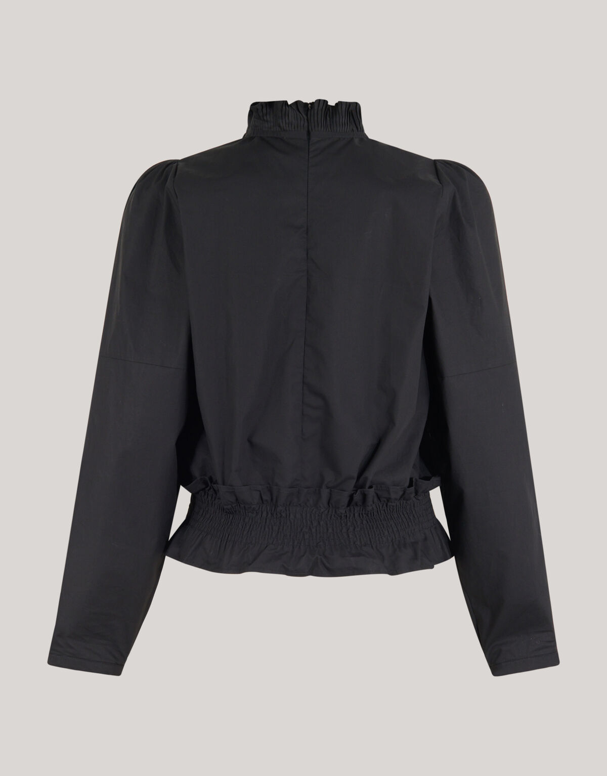 Ruffle Top Zwart SHOEBY WOMEN