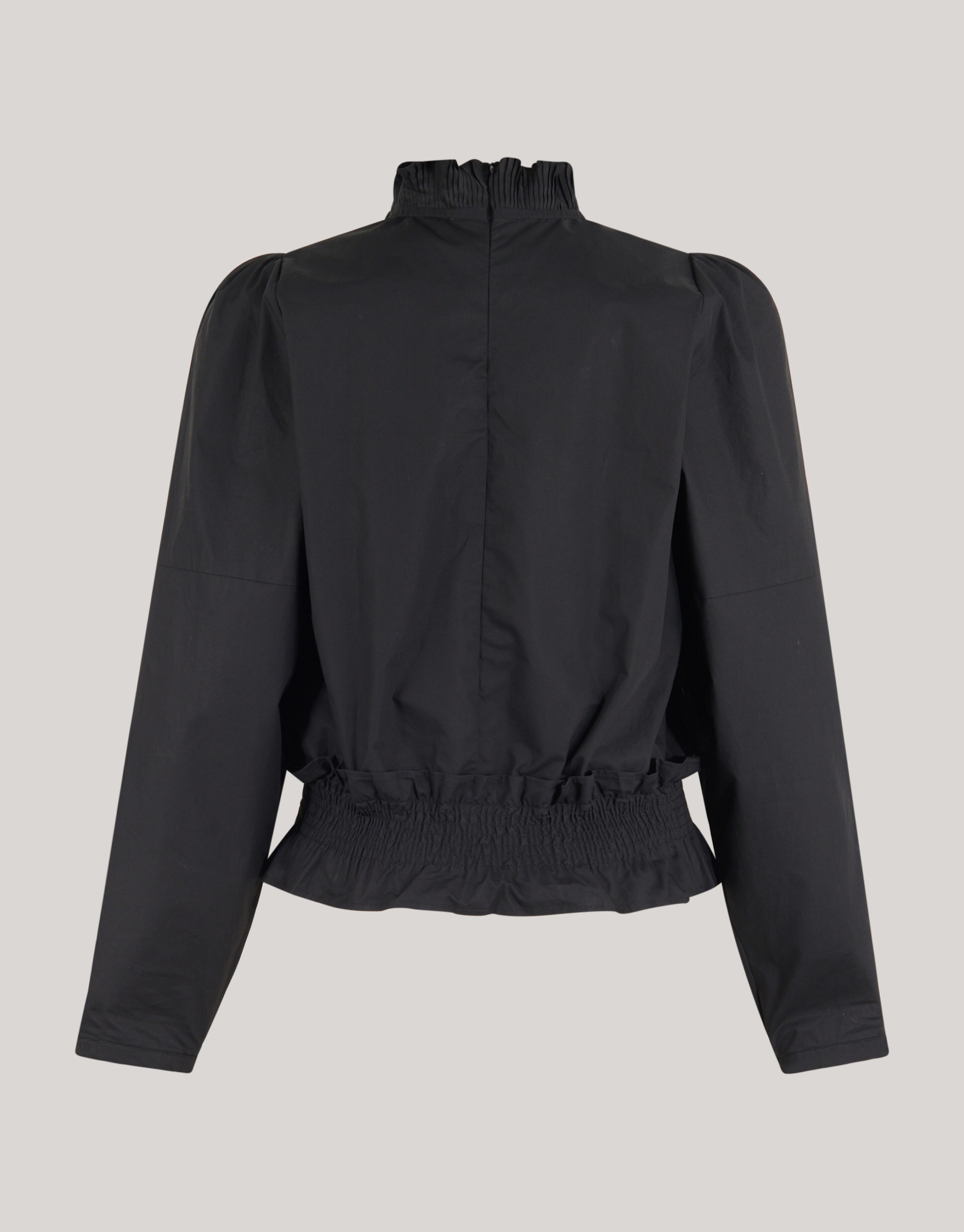 Ruffle Top Zwart SHOEBY WOMEN