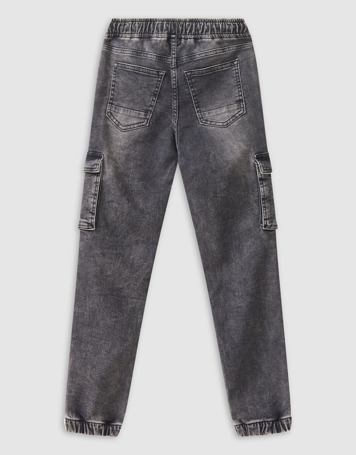 Cargo Jog Broek Donkergrijs SHOEBY BOYS