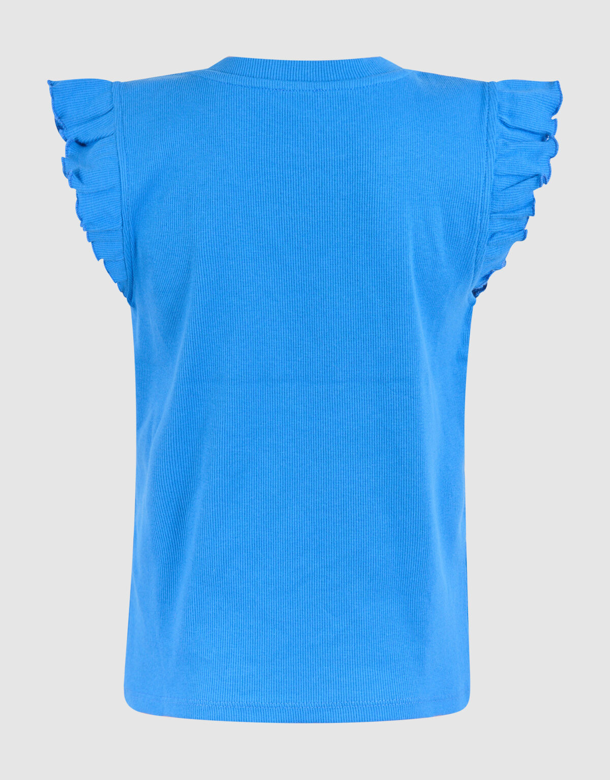 Strass Ruffle Top Blauw SHOEBY GIRLS