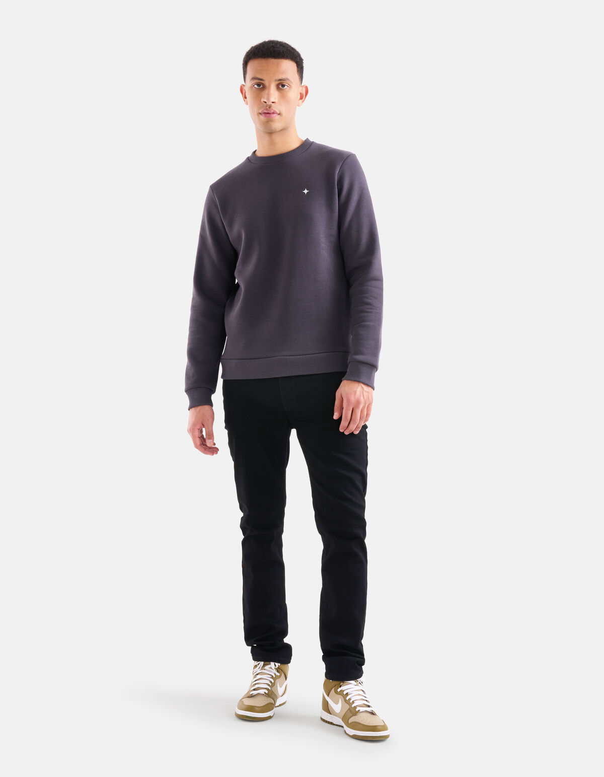 Slim Fit Jeans Zwart L32 SHOEBY MEN