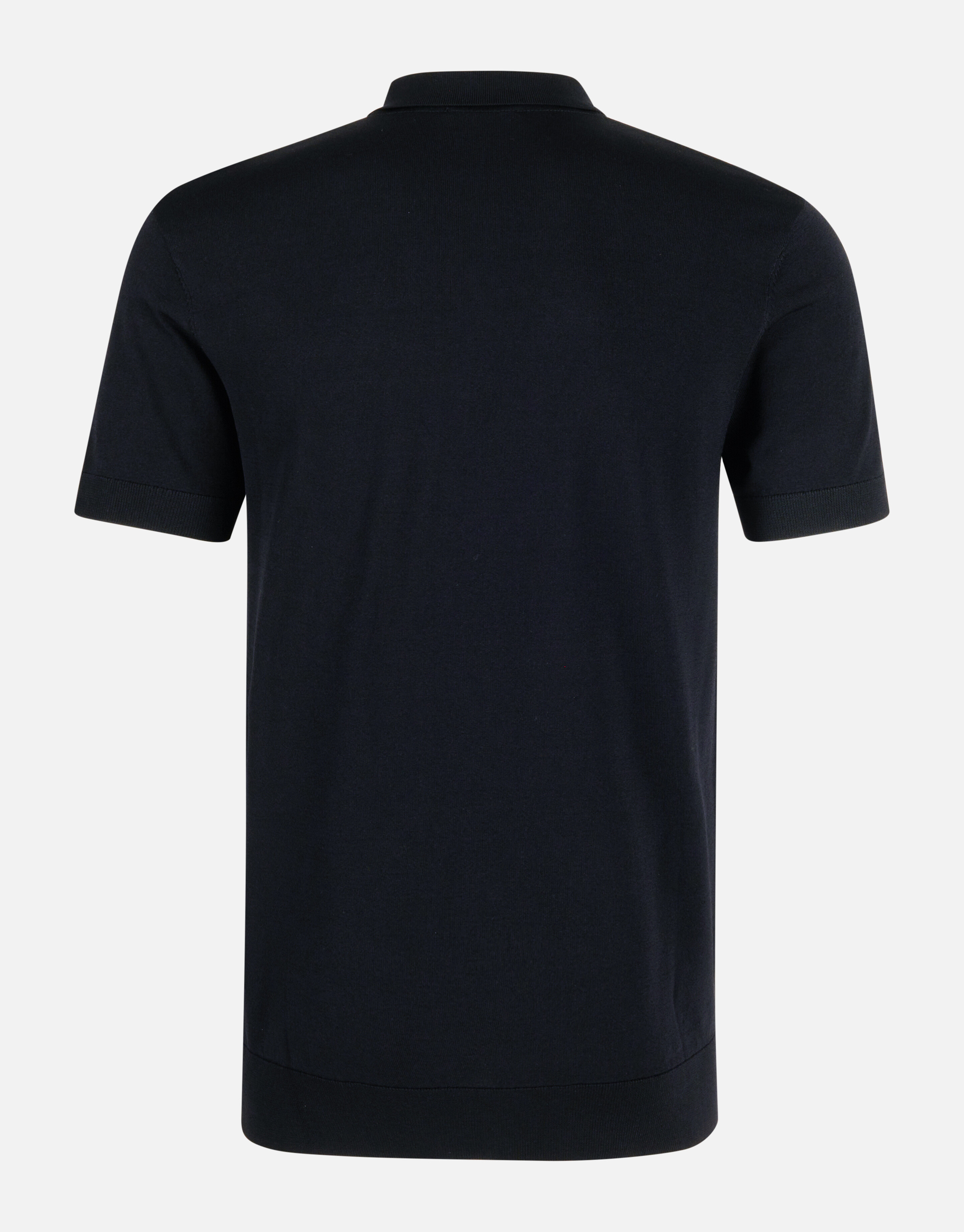 Gebreide Polo Zwart SHOEBY MEN