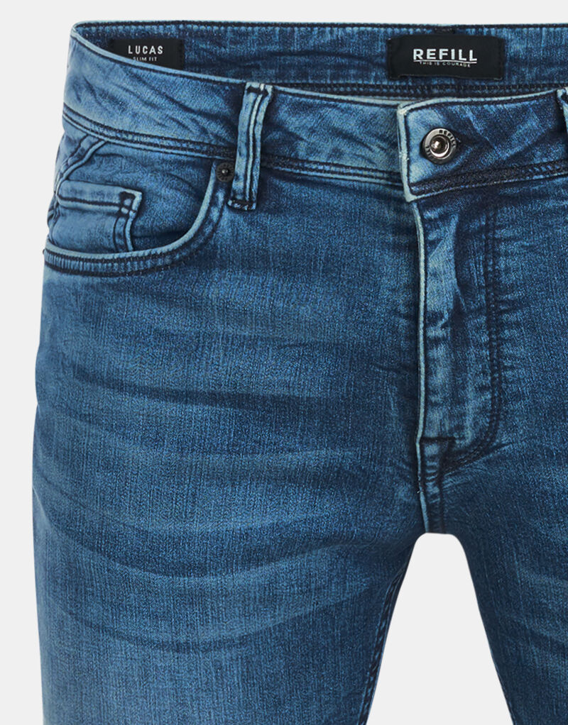 Lucas Slim Medium Stone Jeans L34